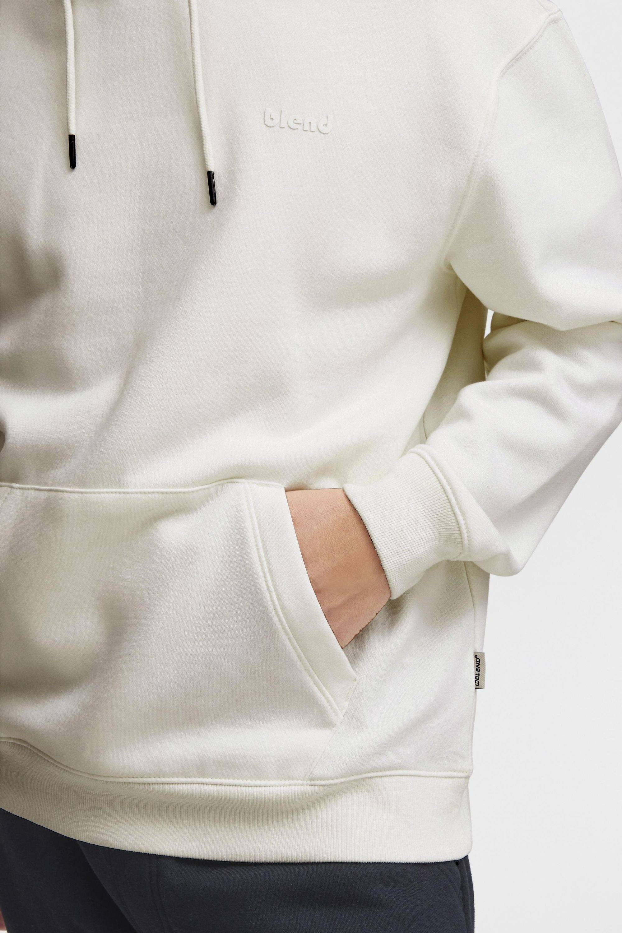 Blend Kapuzenpullover BHDownton Klassisches Sweatshirt mit Rundhalsausschnitt und Kängurutasche