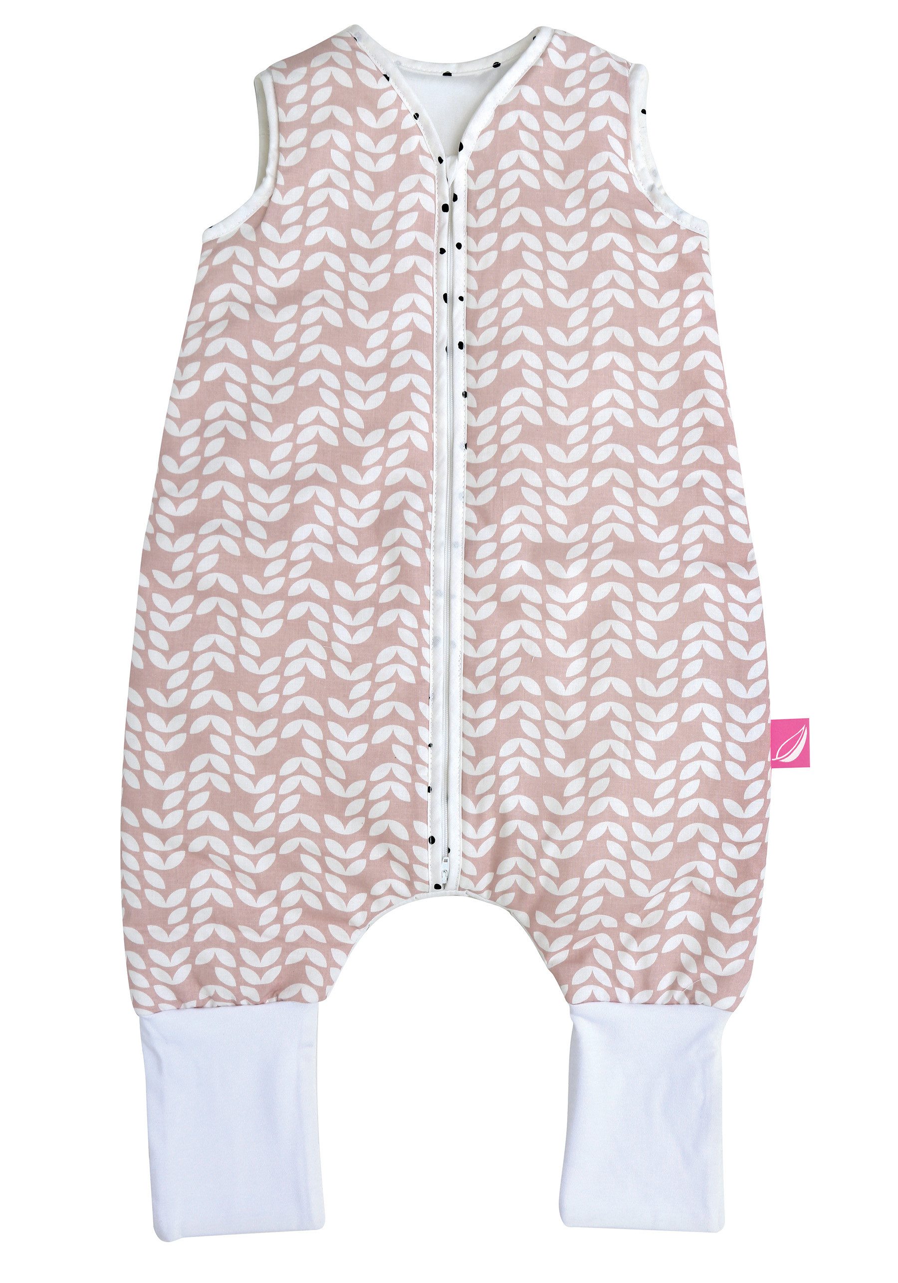 Motherhood Babyschlafsack Schlafsack mit Beinen, gefüttert, Kuscheliger Babyschlafsack aus Baumwolle TOG 2