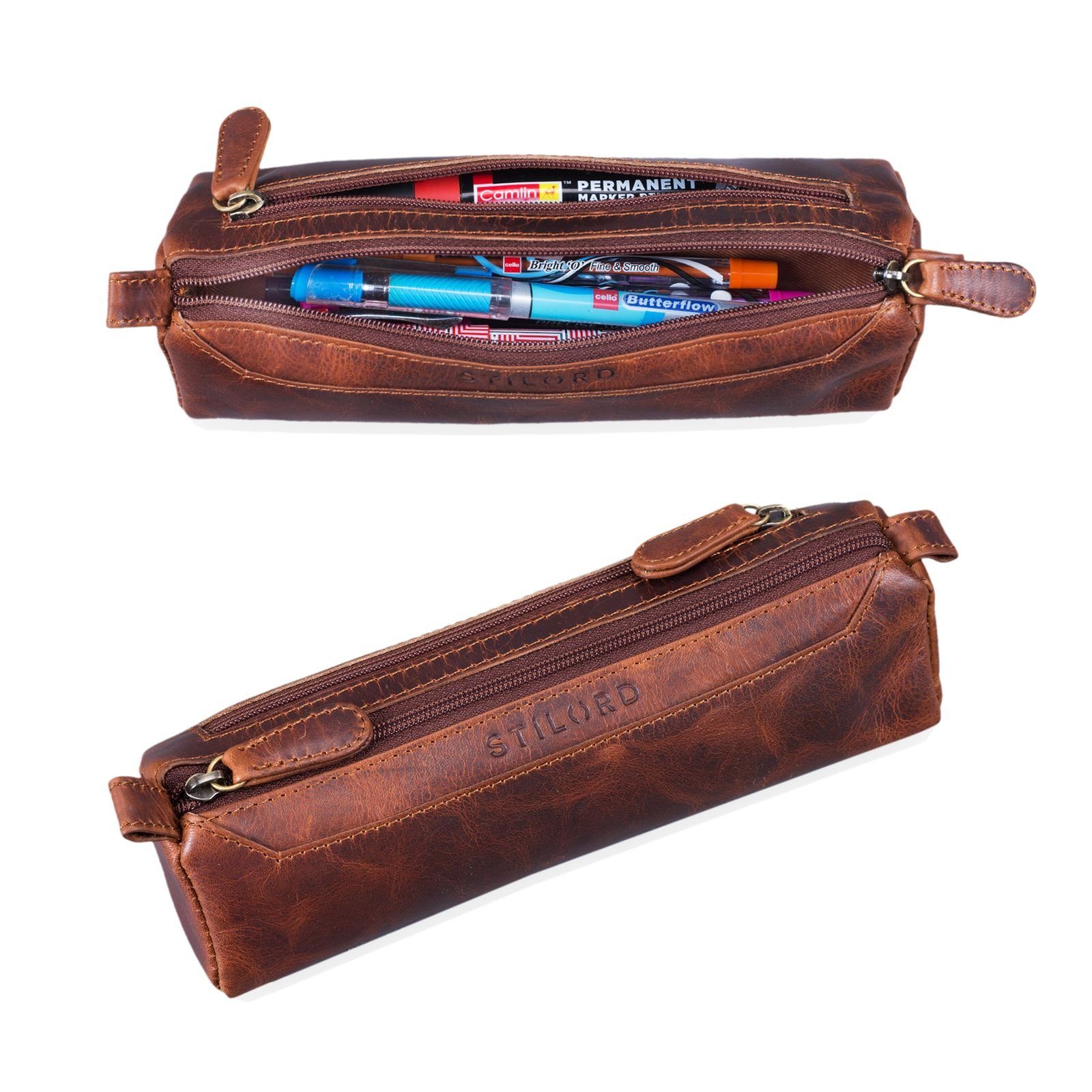 STILORD Etui "Jim" Federmappe Leder Vintage günstig online kaufen
