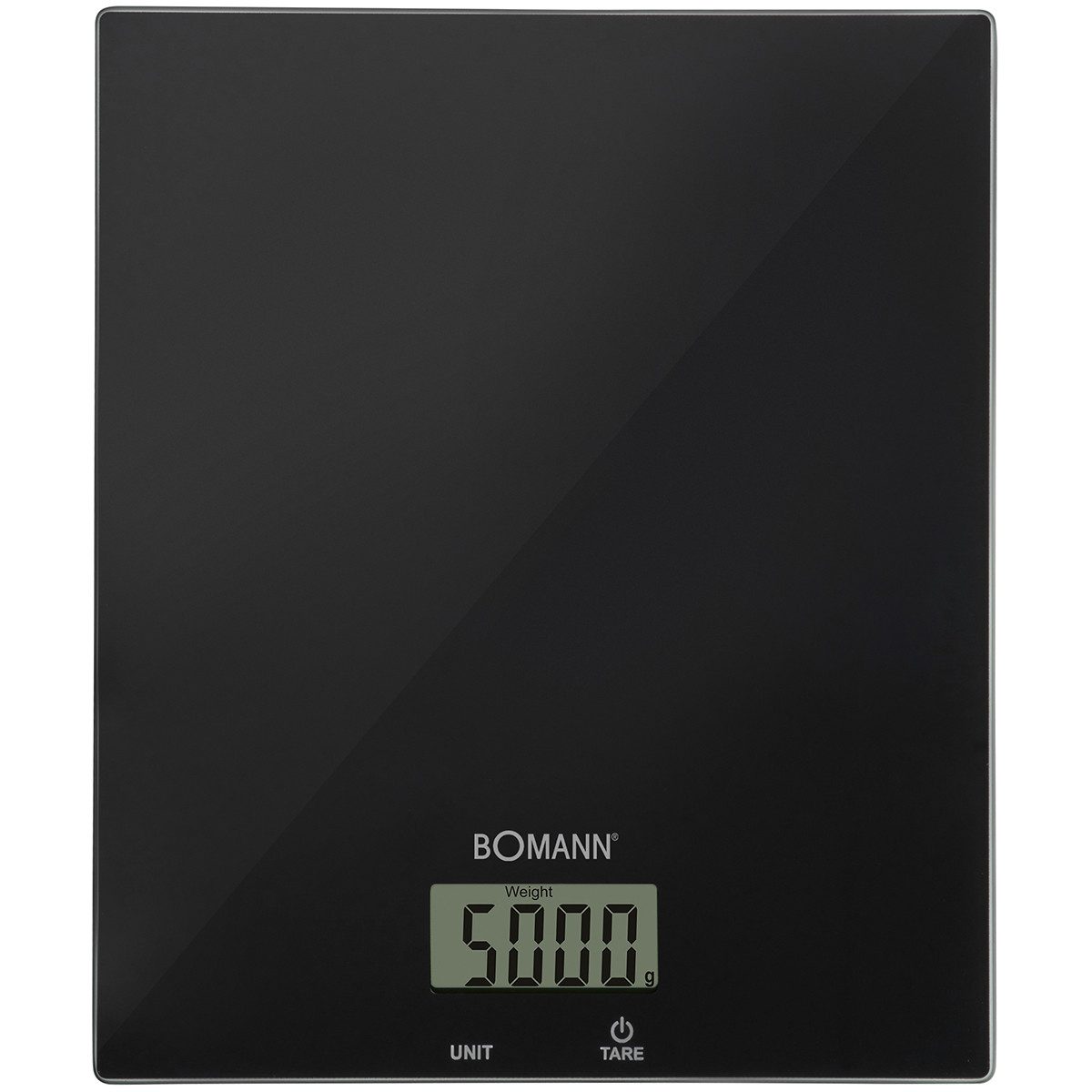 BOMANN Küchenwaage KW 6085 CB, Küchenwaage, 1g Schritte, Zuwiegefunktion