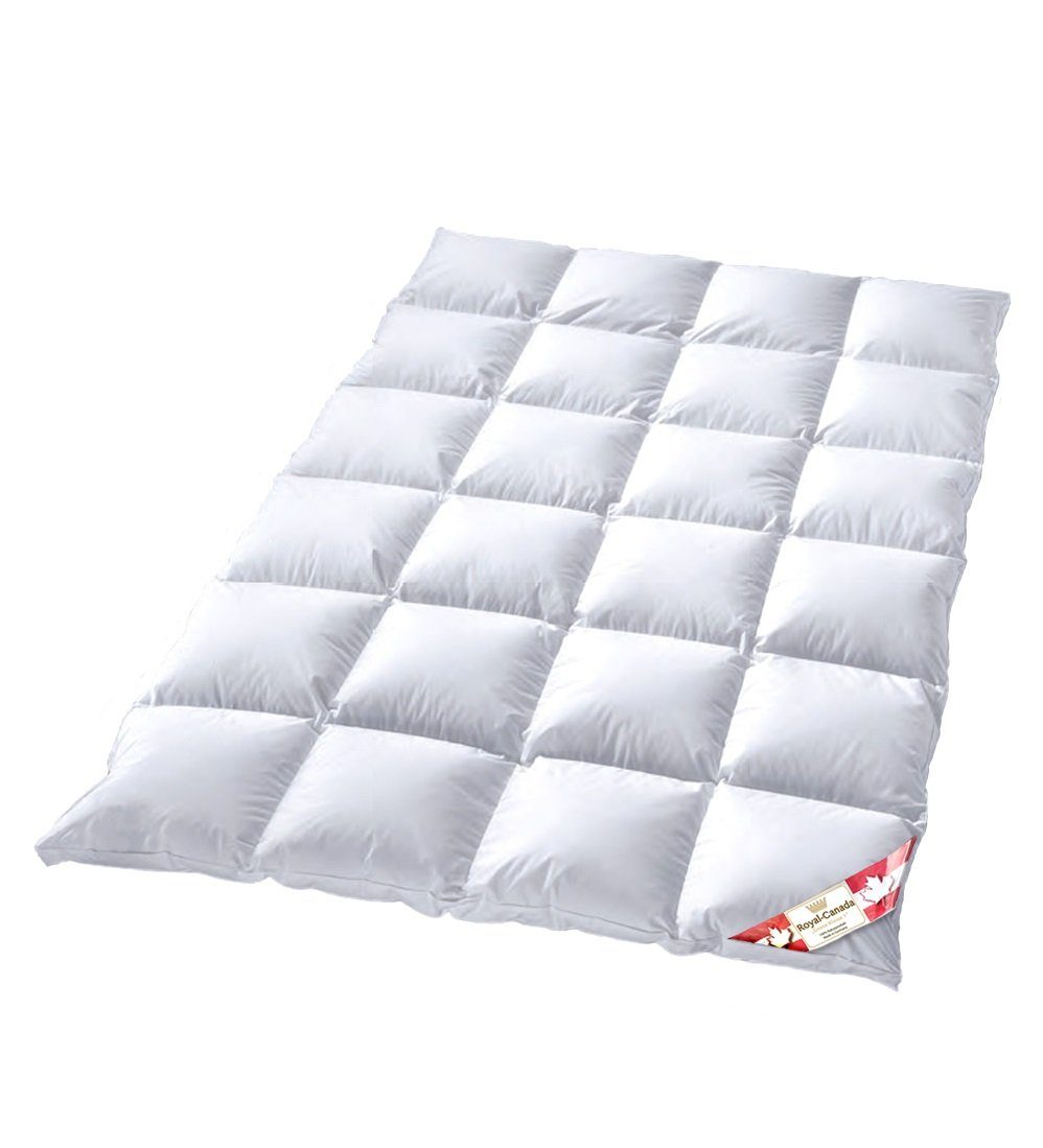 Canada Gänsedaunenbettdecke Royal Canada Goose Gänsedaune Winterdecke Plus, günstig online kaufen