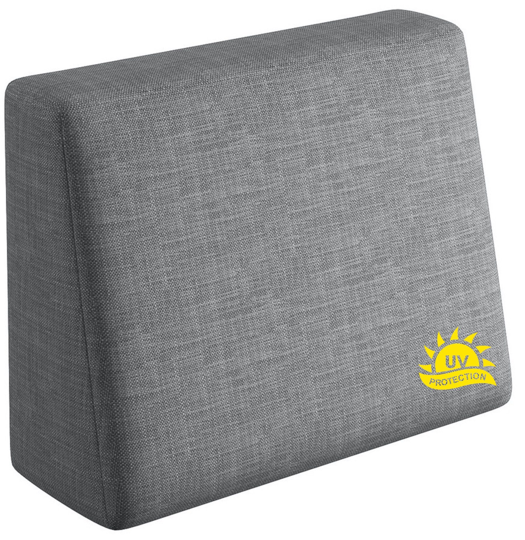 sunnypillow Rückenkissen Palettenkissen mit abnehmbarem Bezug Seitenkissen günstig online kaufen