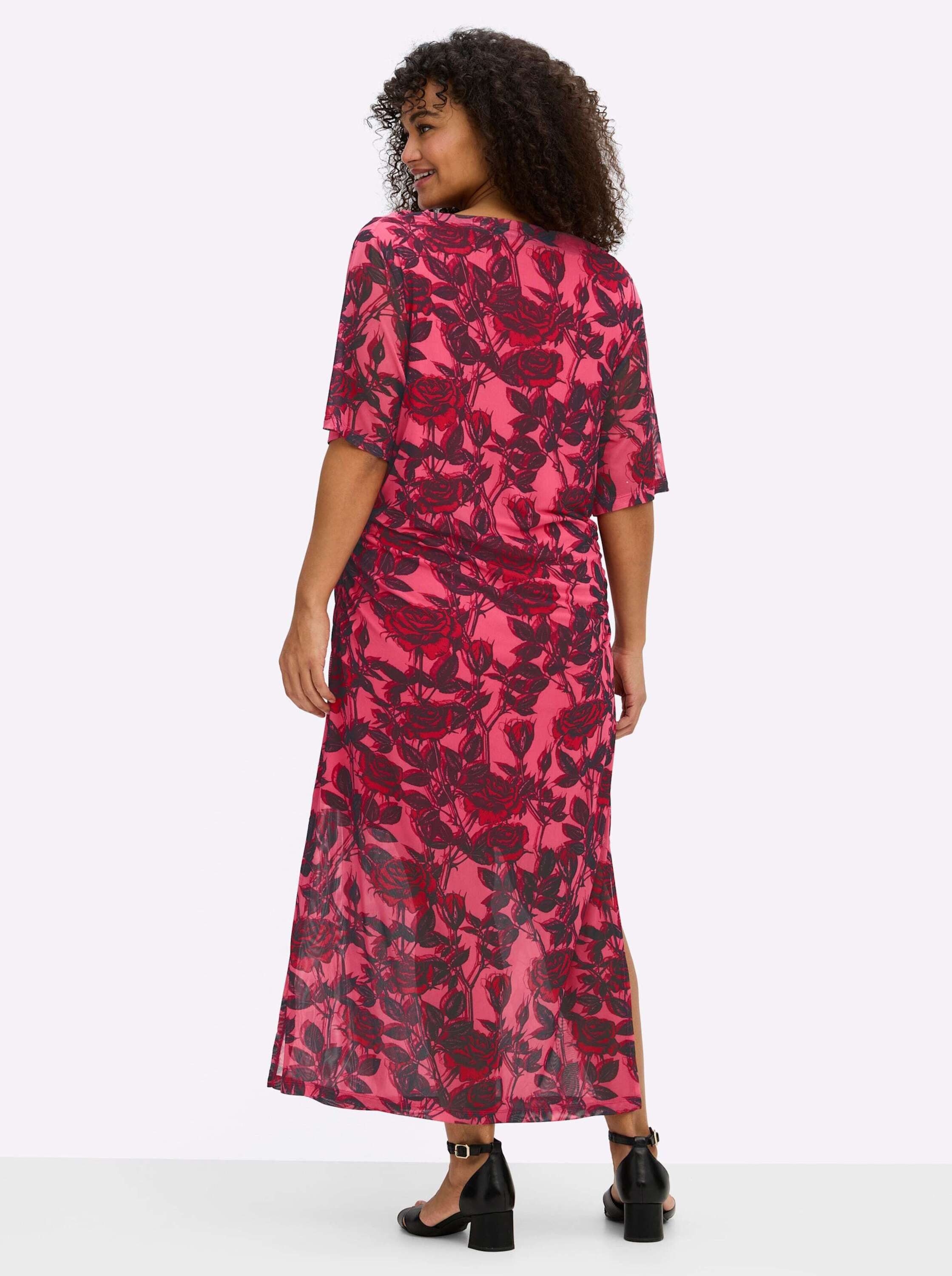 sheego by Joe Browns Jerseykleid Jersey-Kleid Kurzarm