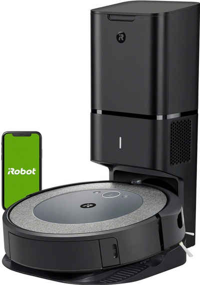 iRobot Saugroboter Roomba® i4+ (i4558), mit Beutel, WLAN-fähig, autom. Absaugstation, ideal bei Haustieren