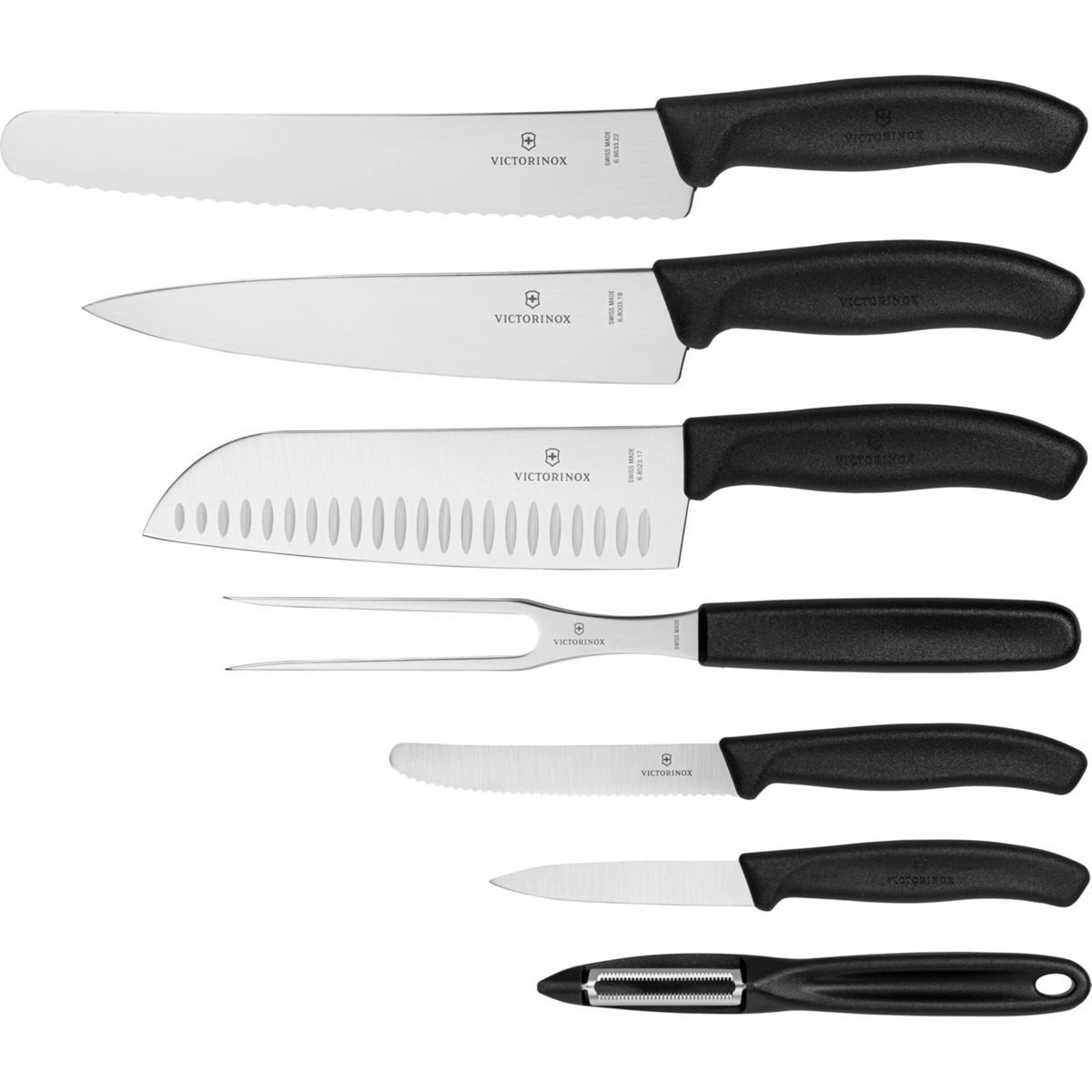 Victorinox Zubereitungsmesser Swiss Classic Küchengarnitur 7 tlg.