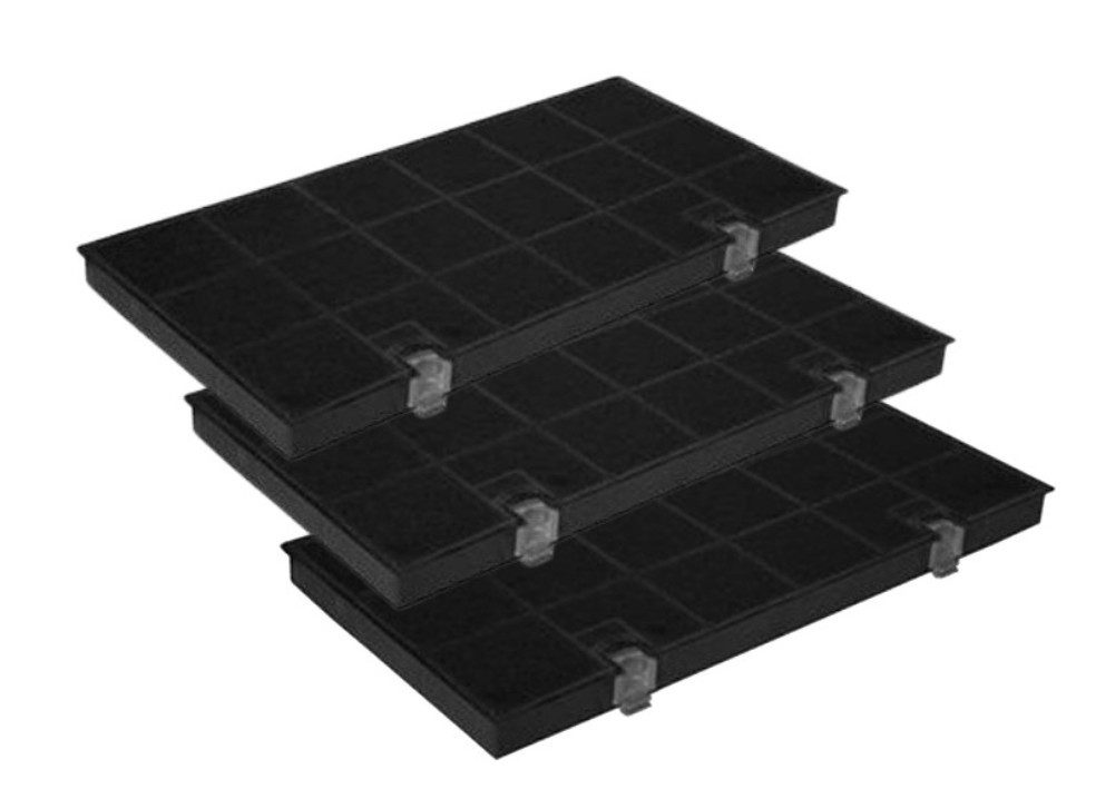 keenberk Aktivkohlefilter 3er für Typ 150, KF60, DKF24, AEG Bauknecht Electrolux Quelle Elica