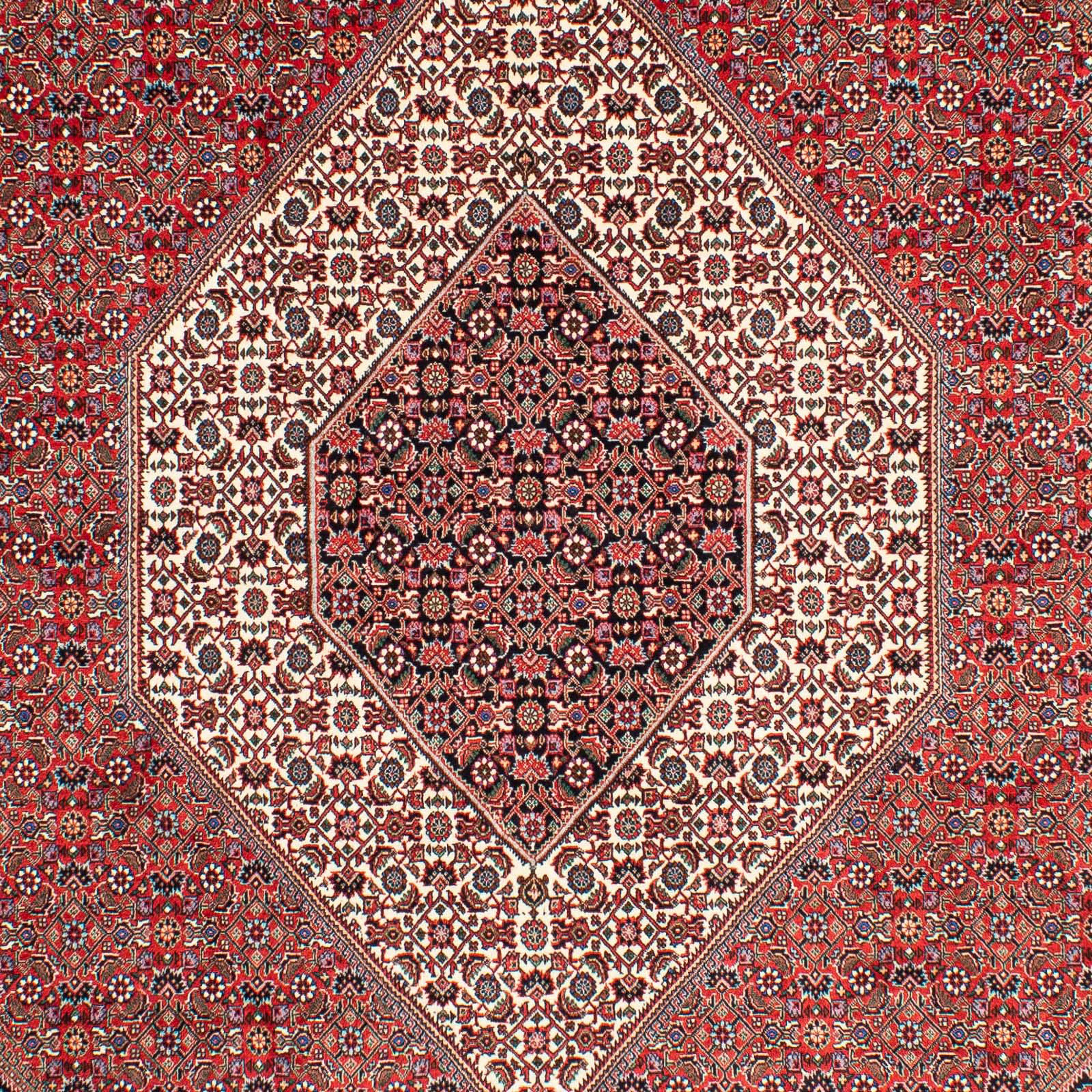 Orientteppich Perser - Einzelstück Zertifikat rechteckig, 300 x morgenland, hellrot, Bidjar 203 15 - Wohnzimmer, cm Höhe: - mit Handgeknüpft, mm