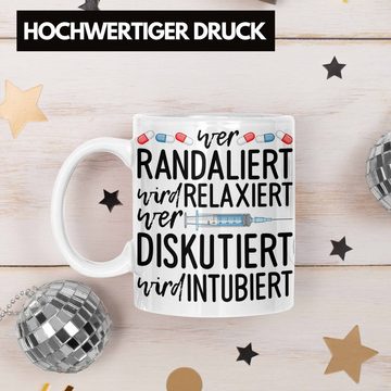 Trendation Tasse Trendation - Krankenschwester Tasse Geschenk Propofol Spritze Geschenk Krankenschwestern Kaffeetasse Arzt Ärtzin Arzthelferin