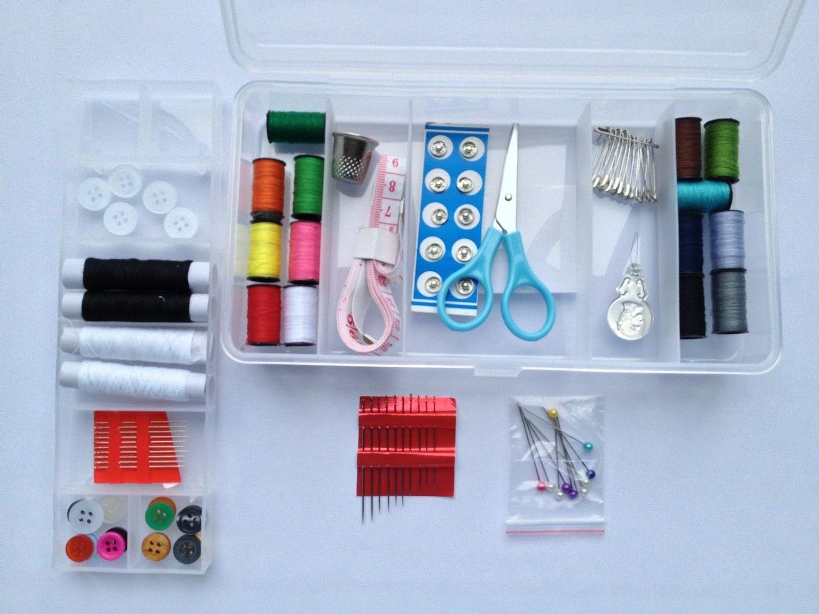 DRULINE Künstlerstift Stitching (Komplett-Set) Kit, Nähen Nähkästchen Set All-in-One