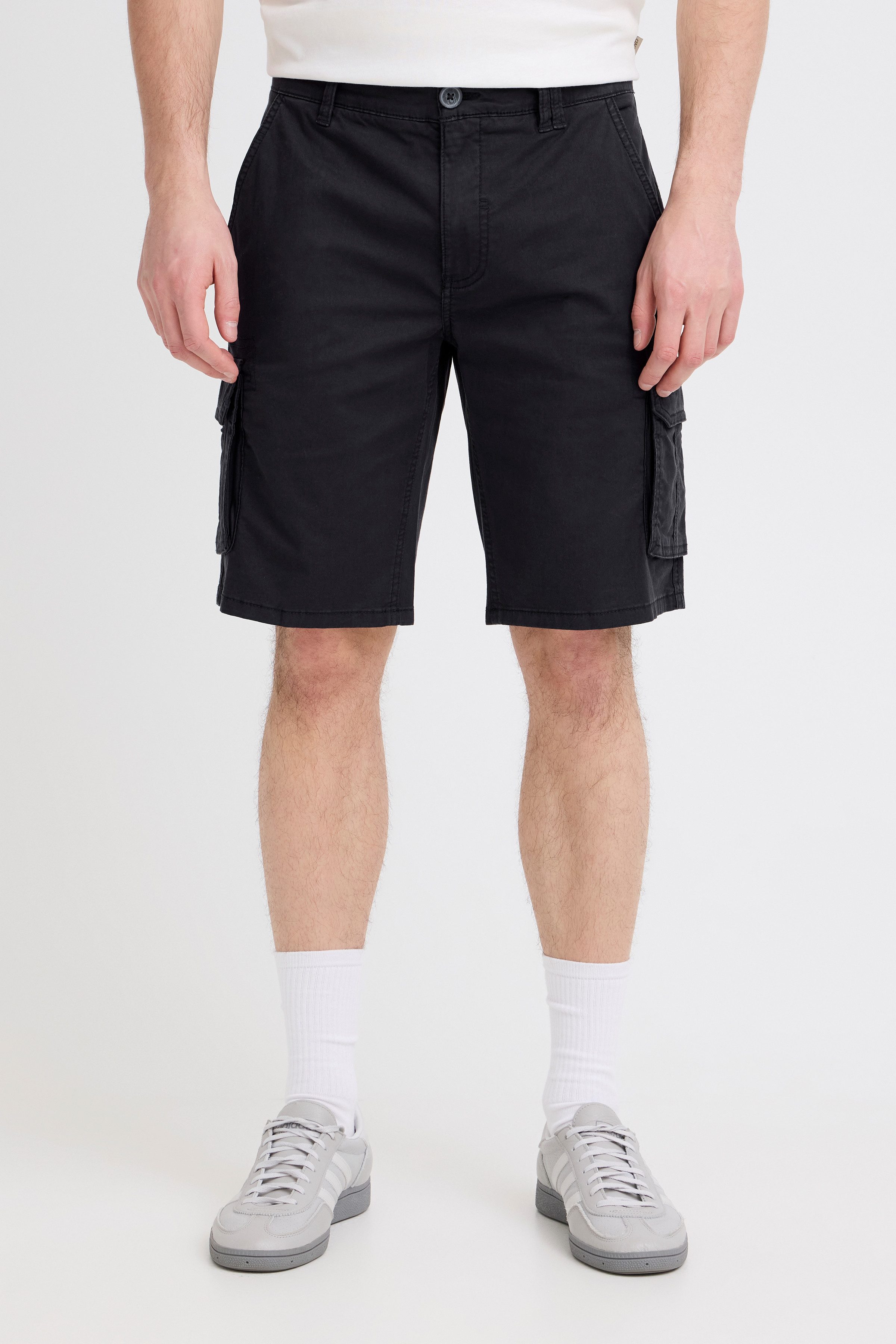 Blend Shorts BHMORGAN REG CARGO SHORTS aus Baumwolle und Elasthan, Regular Fit, knielange Schnittform