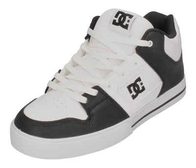 DC Shoes Pure MID ADYS400082-WBI Skateschuh White Black White