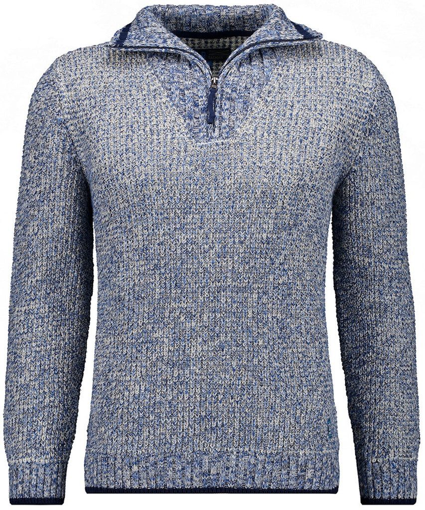 RAGMAN V-Ausschnitt-Pullover gestrickt