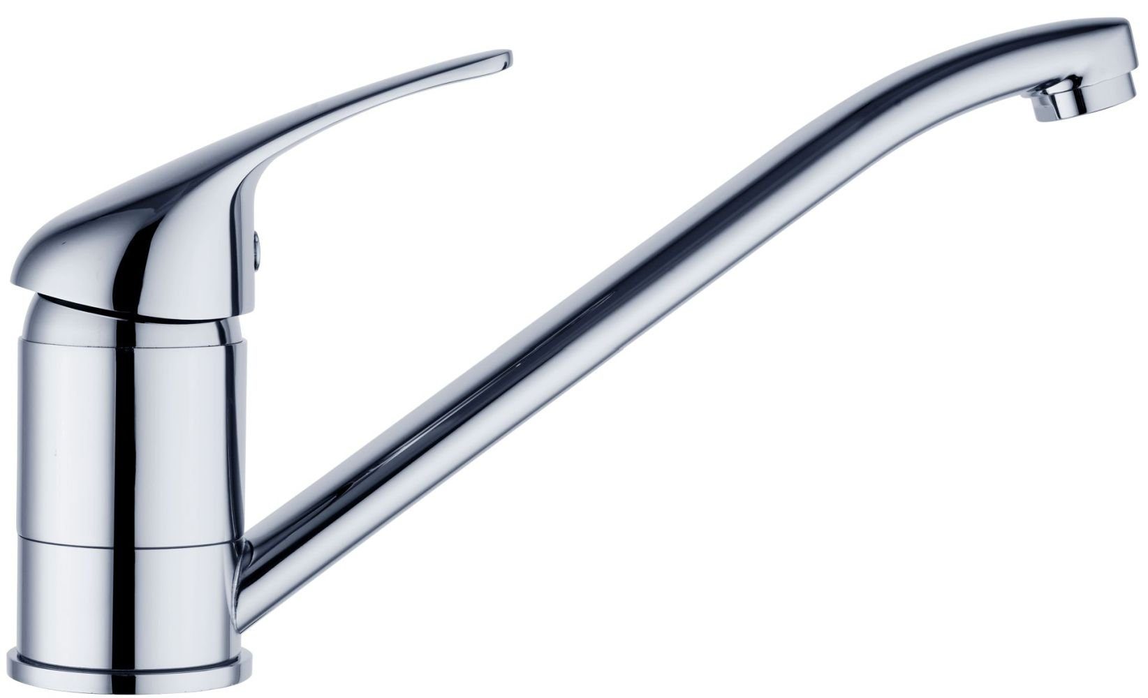 Vereg Spültischarmatur ROM Küchenarmatur, schwenkbarer Auslauf, Mischbatterie Küche Wasserhahn