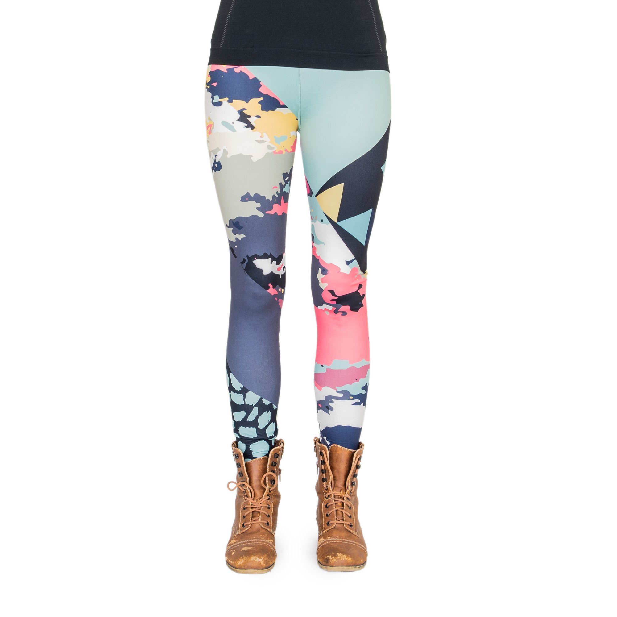 cosey Leggings Bunte Leggings mit auffälligem günstig online kaufen