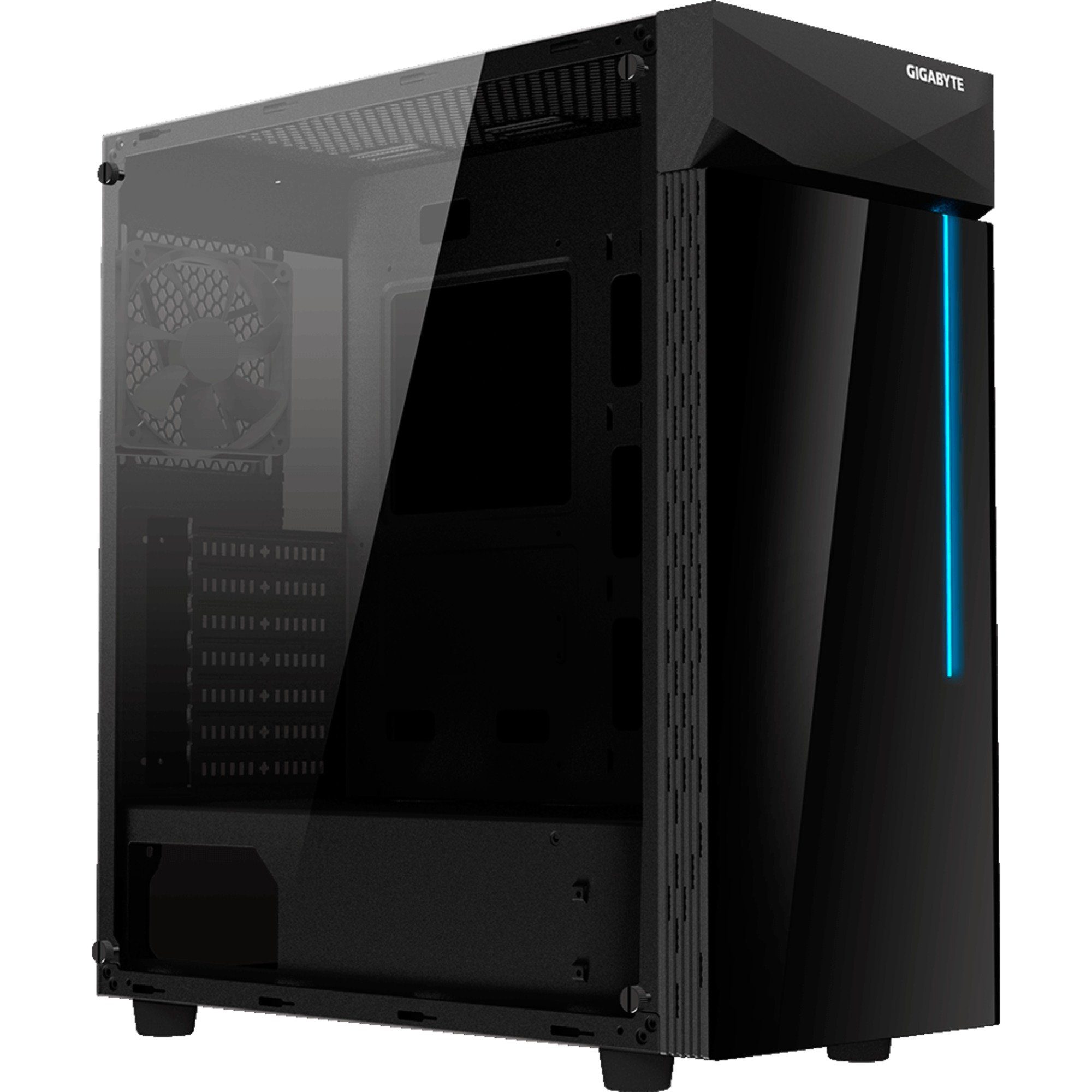 PC-Gehäuse GIGABYTE GB-C200G, Tower-Gehäuse, (Tempered Glass)
