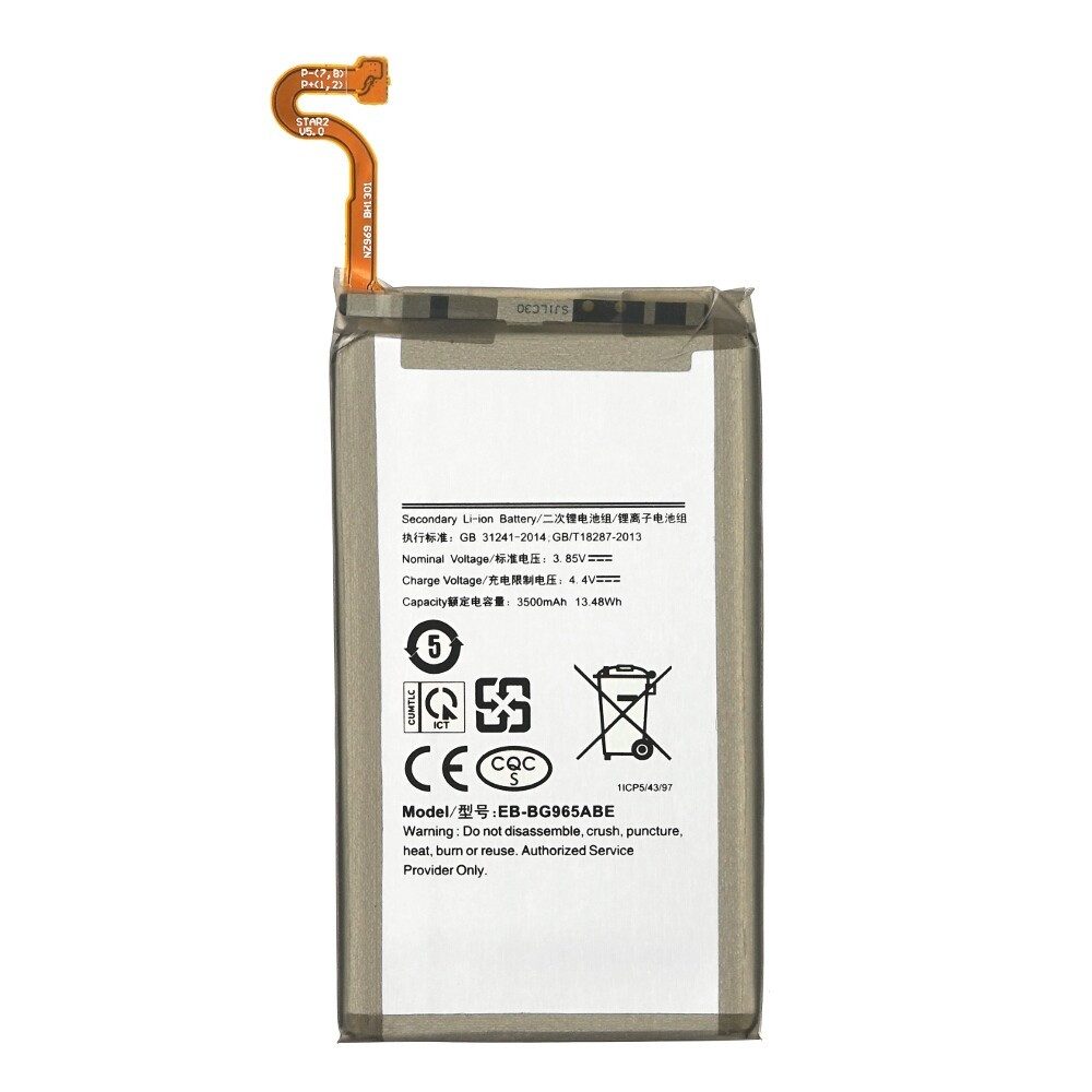 Original Akku für Samsung G965F Galaxy S9 Plus EB-BG965ABE 3500mAh Bat Handy-Akku (1 St)