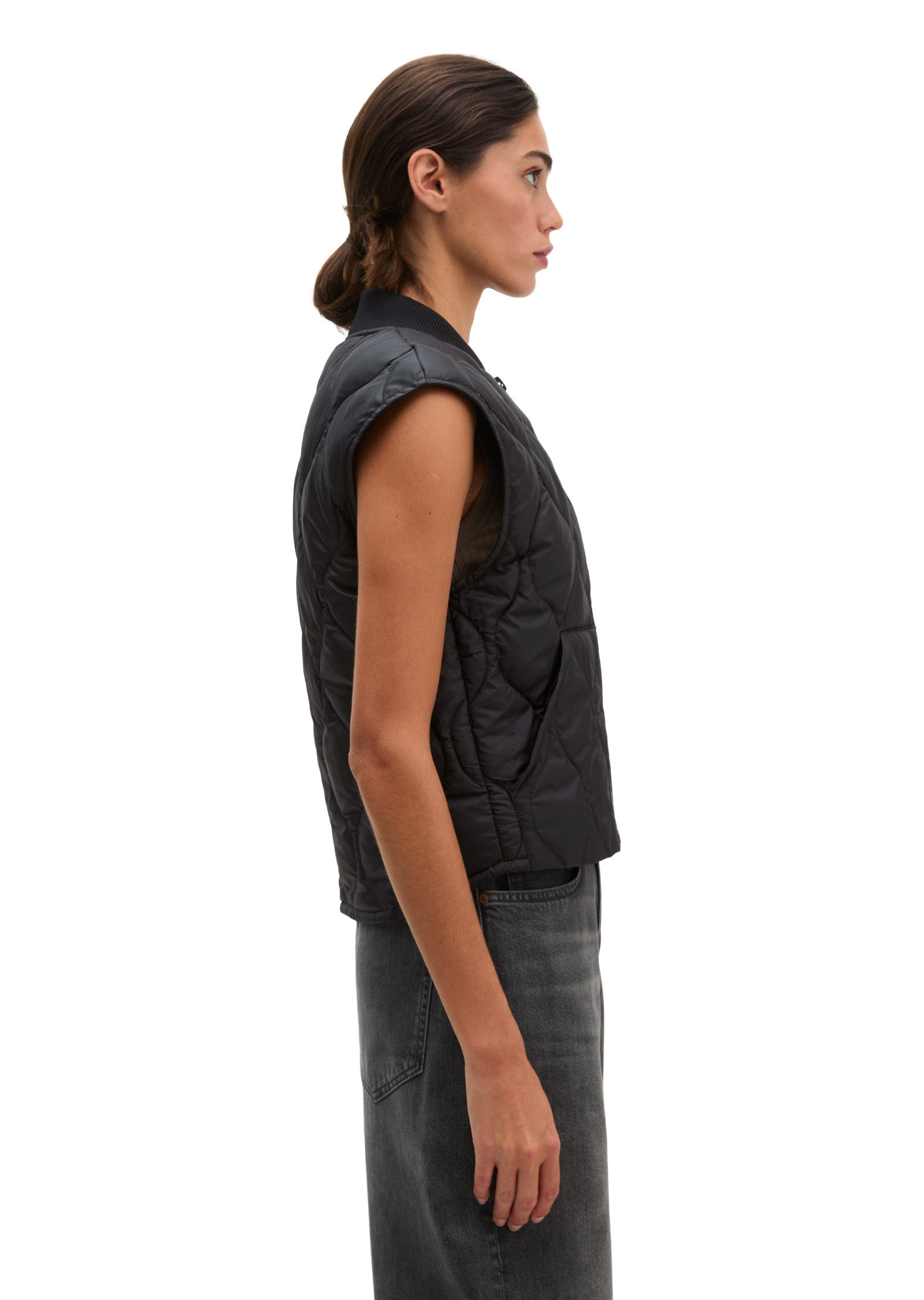 Marc O'Polo Steppweste aus recyceltem Polyester