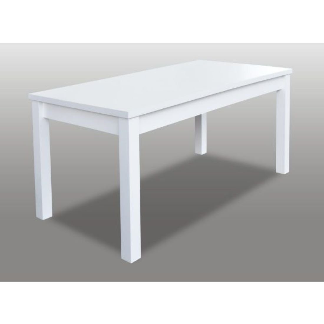 Braun Tische (1-St., Esstisch) Ess Holz Esstisch Weiß Luxus Esstisch Tisch Stil Möbel Modern JVmoebel