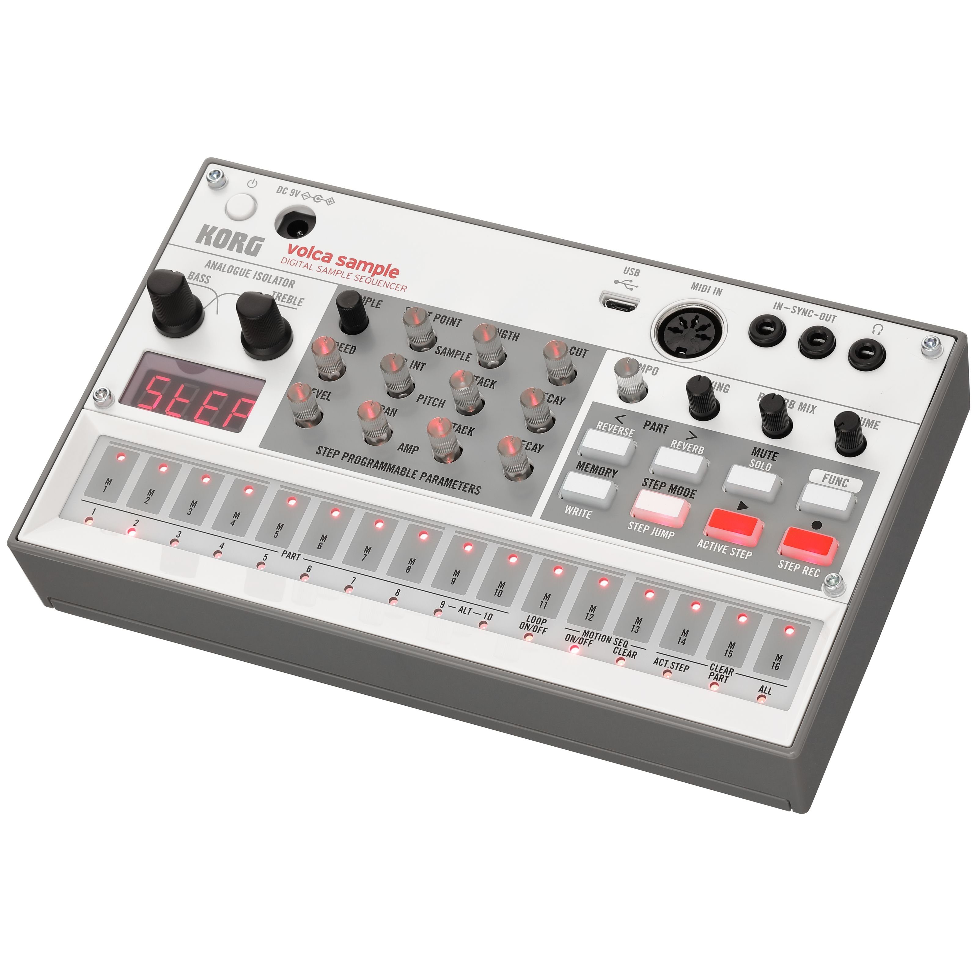 Korg Synthesizer (Groove-Tools, Sampler), volca sample - Sampler