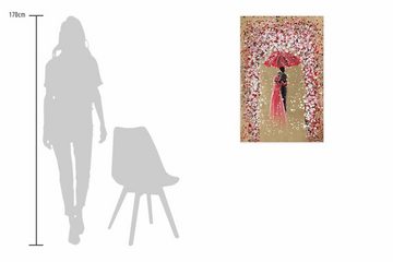 KUNSTLOFT Gemälde Blossoming of the Senses 60x90 cm, Leinwandbild 100% HANDGEMALT Wandbild Wohnzimmer