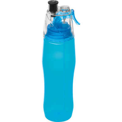 Livepac Office Trinkflasche Sporttrinkflasche mit Sprayfunktion / 700ml / Farbe: hellblau