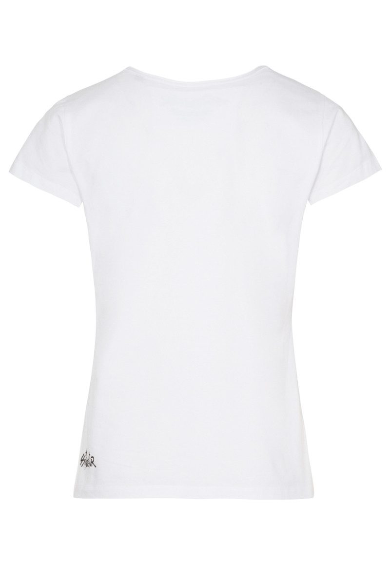 Hangowear Trachtenshirt Trachtenshirt Damen - BINE - weiß