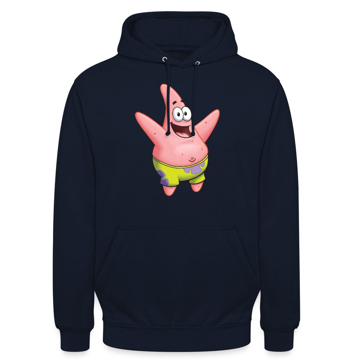 Hoodie Spongebob Schwammkopf Patrick Star Design Unisex Hoodie