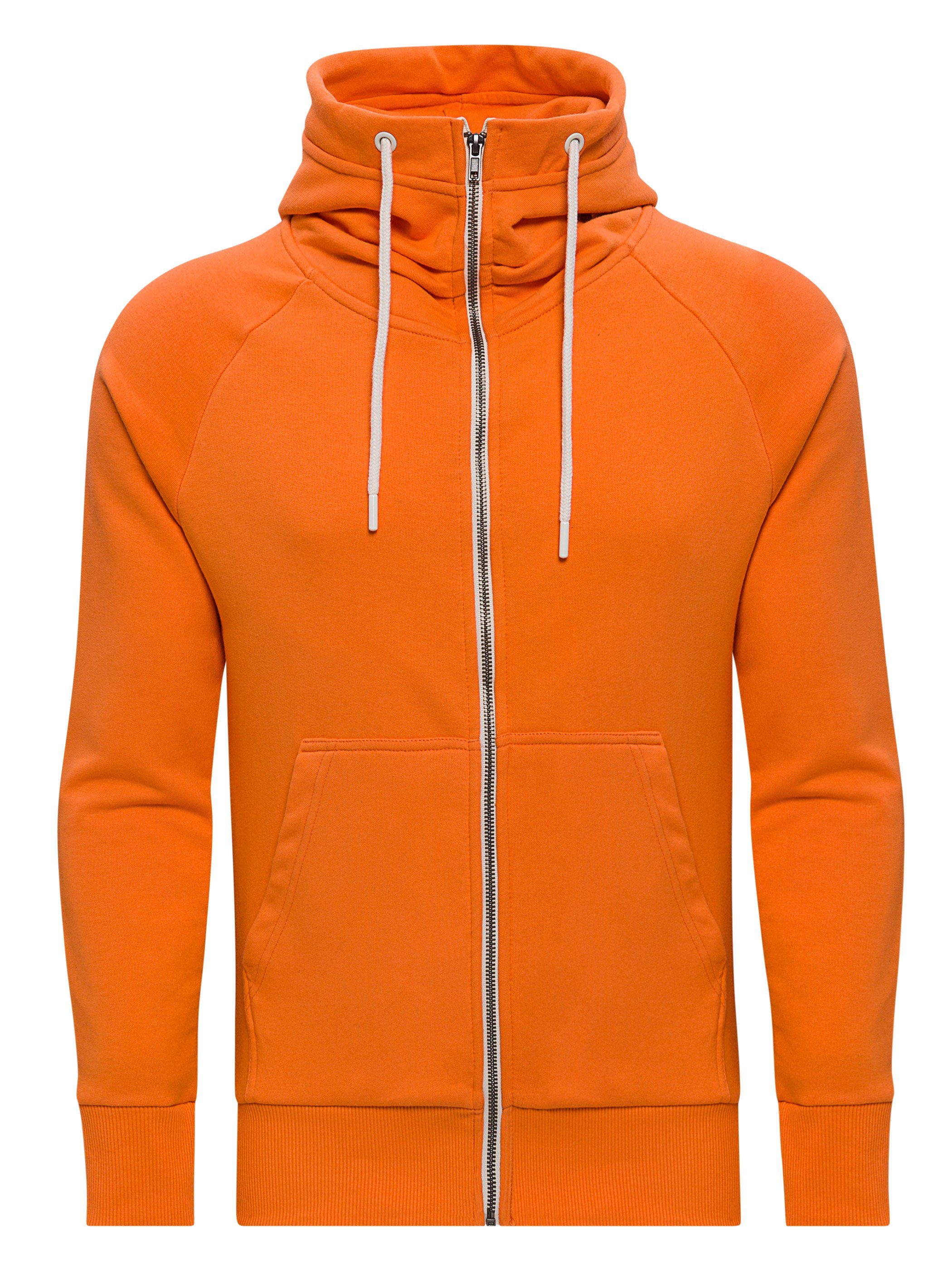 WOTEGA Kapuzensweatjacke Herren Kapuzenjacke Flash mit Kapuze, auch in Großen Größen erhältlich