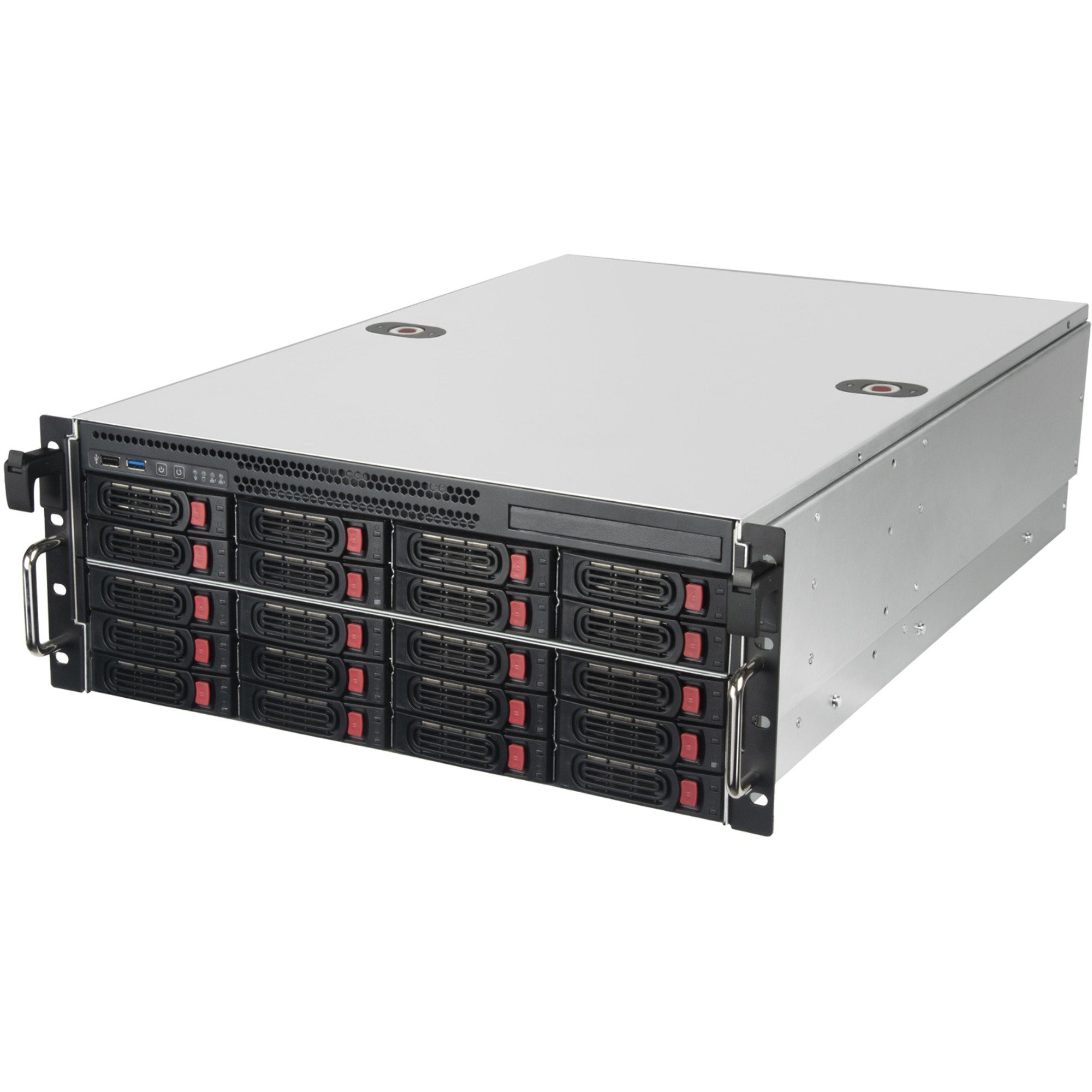 Silverstone SilverStone SST-RM43-320-RS, Rack, Server-Gehäuse, Home-Server