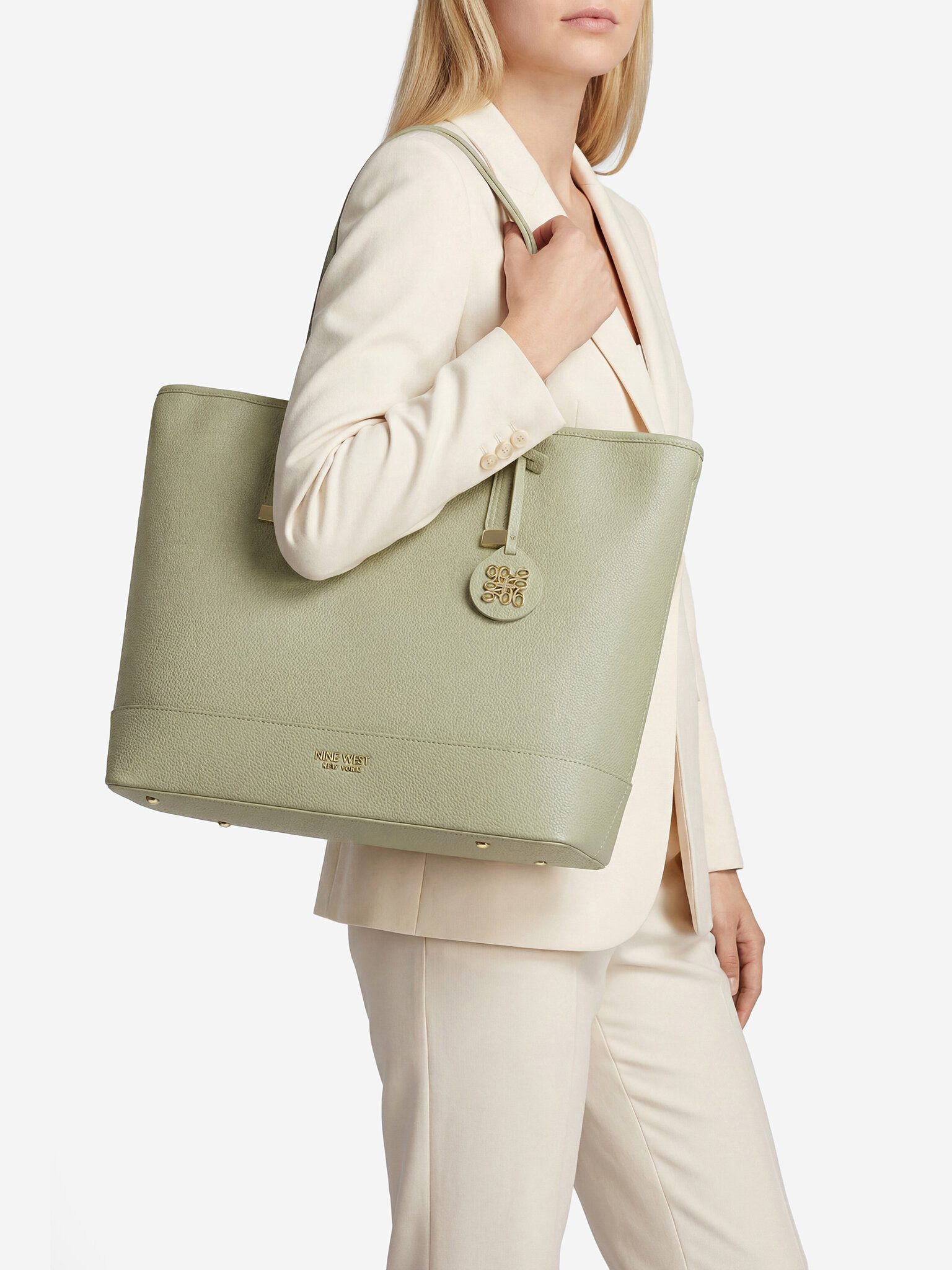 Nine West Handtasche Nine West Damenhandtaschengrün NINE WEST-EO-DELANCEY DAY-KY254 Grün