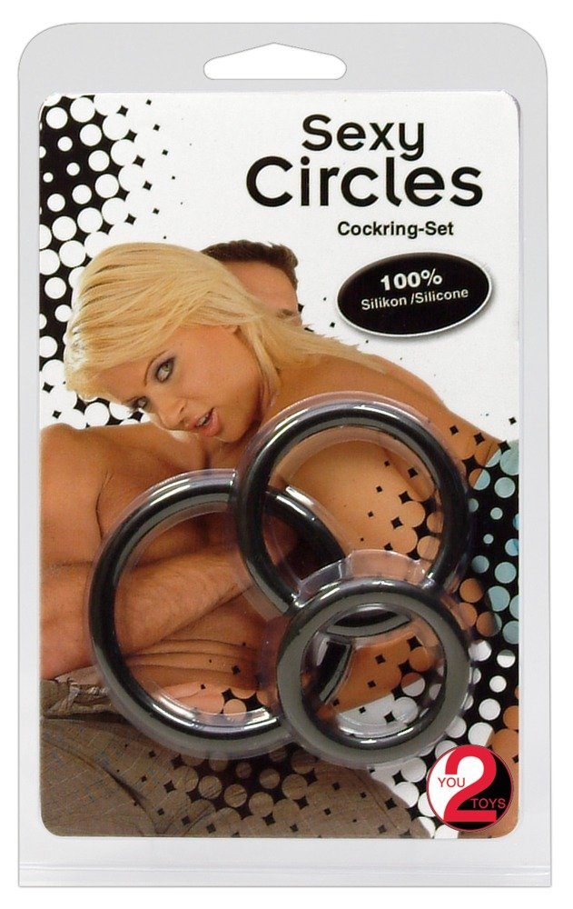 Sexy Cockring Circles Penisring You2Toys- black You2Toys