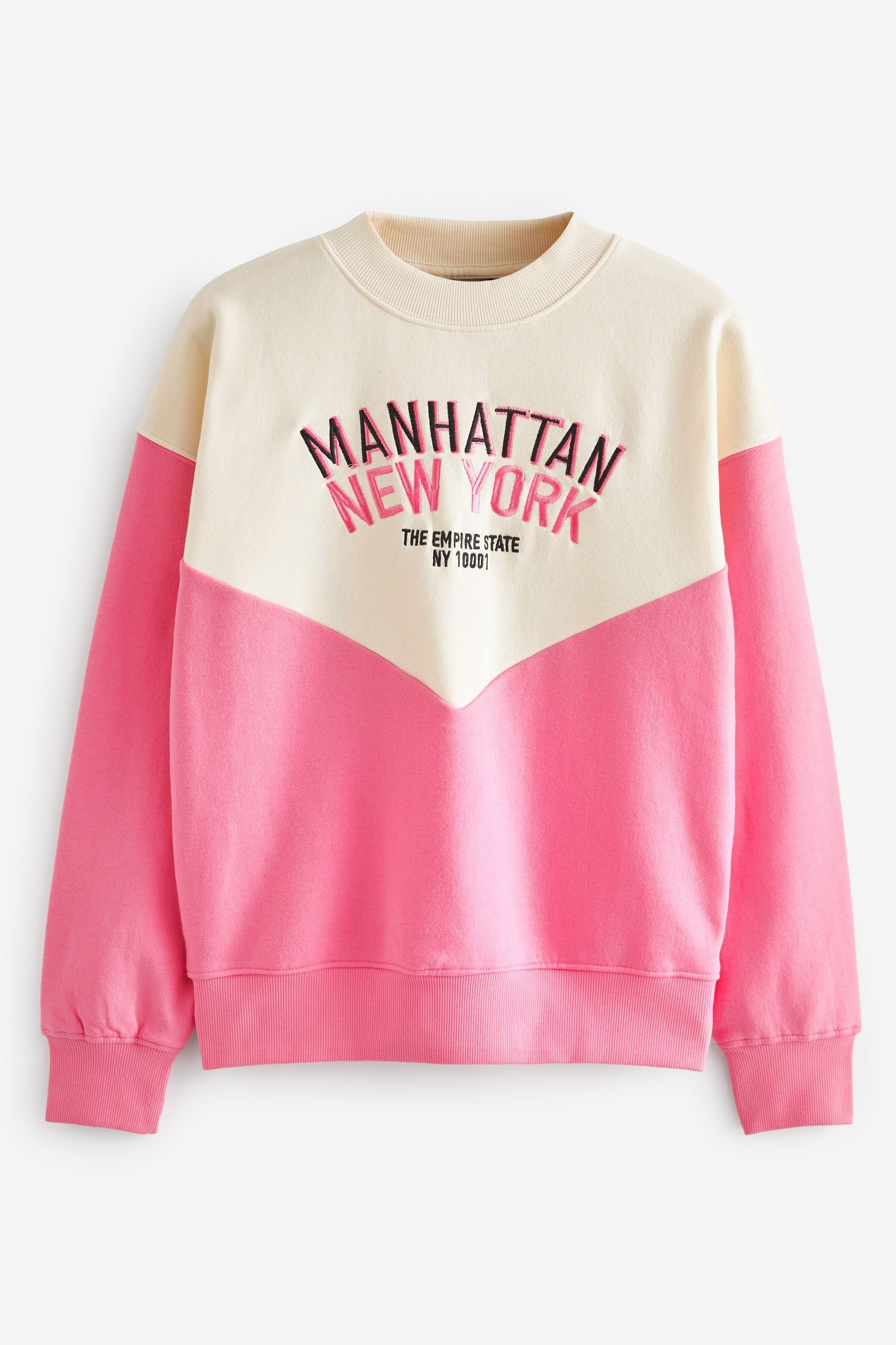 New (1-tlg) York Grafik-Sweatshirt, Sweatshirt Next