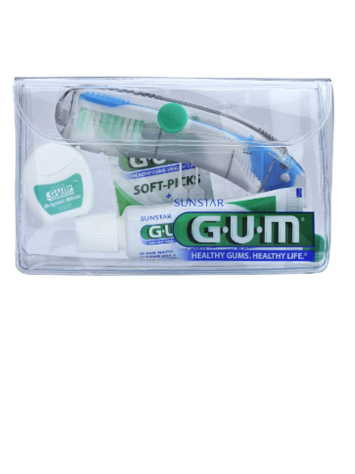 GUM Zahnpasta GUM Reiseset - Original White, (0-St)