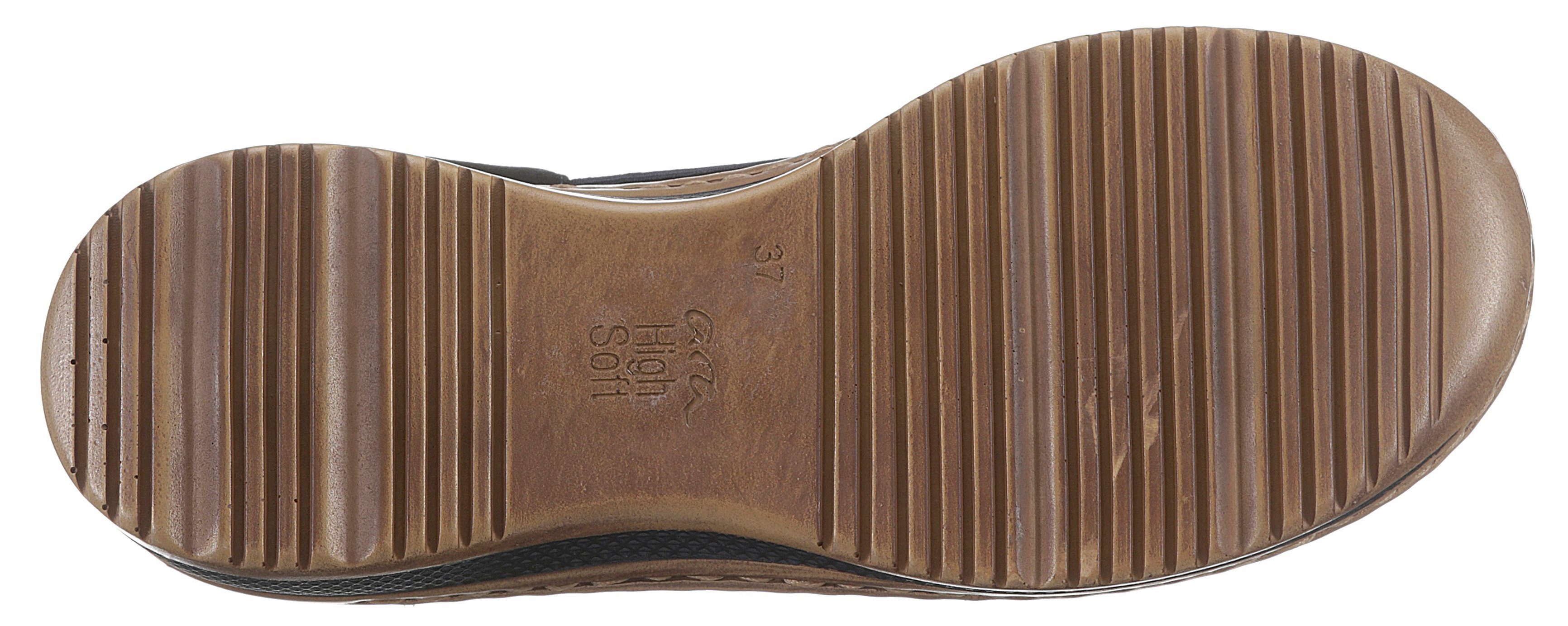 Ara HAWAII Riemchensandale, Sommerschuh, Sandalette, Keilabsatz, mit Stretch-Bänder, G-Weite