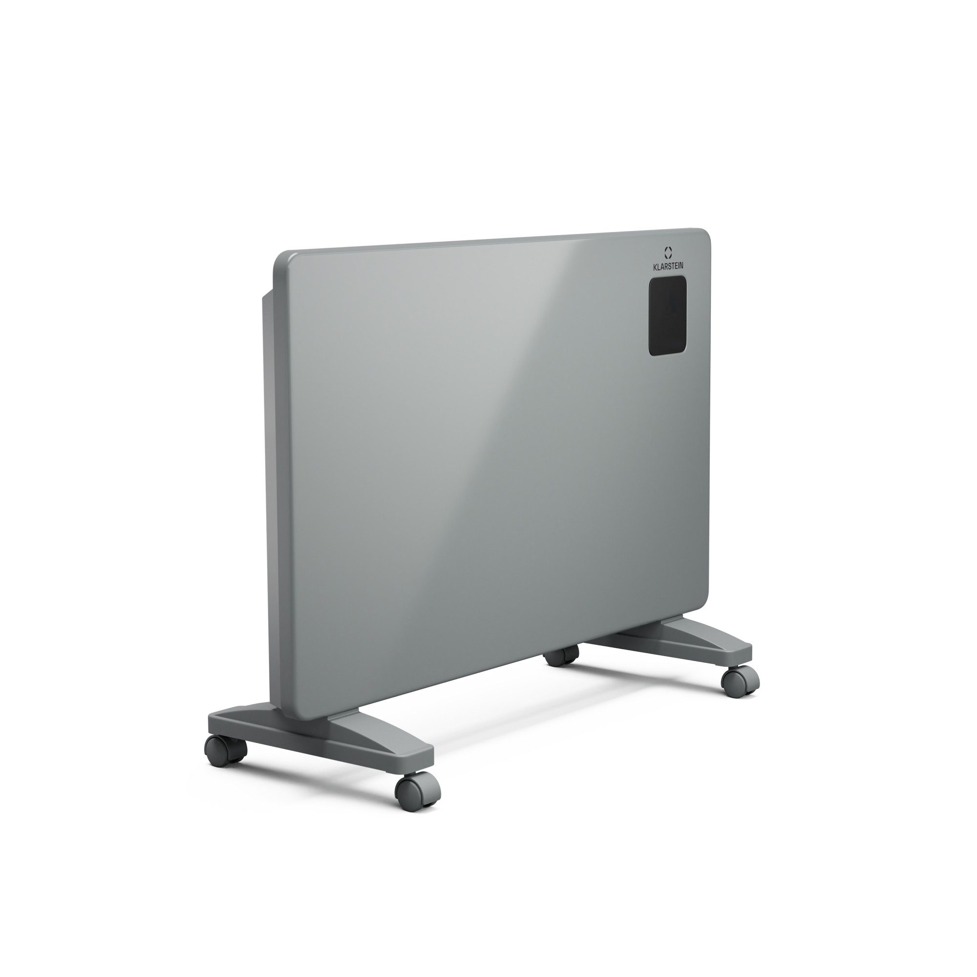 Klarstein Heizstrahler Bansin Smart 1500, Konvektorheizung Heizkörper Kindersicherung Timer 1500W Grau