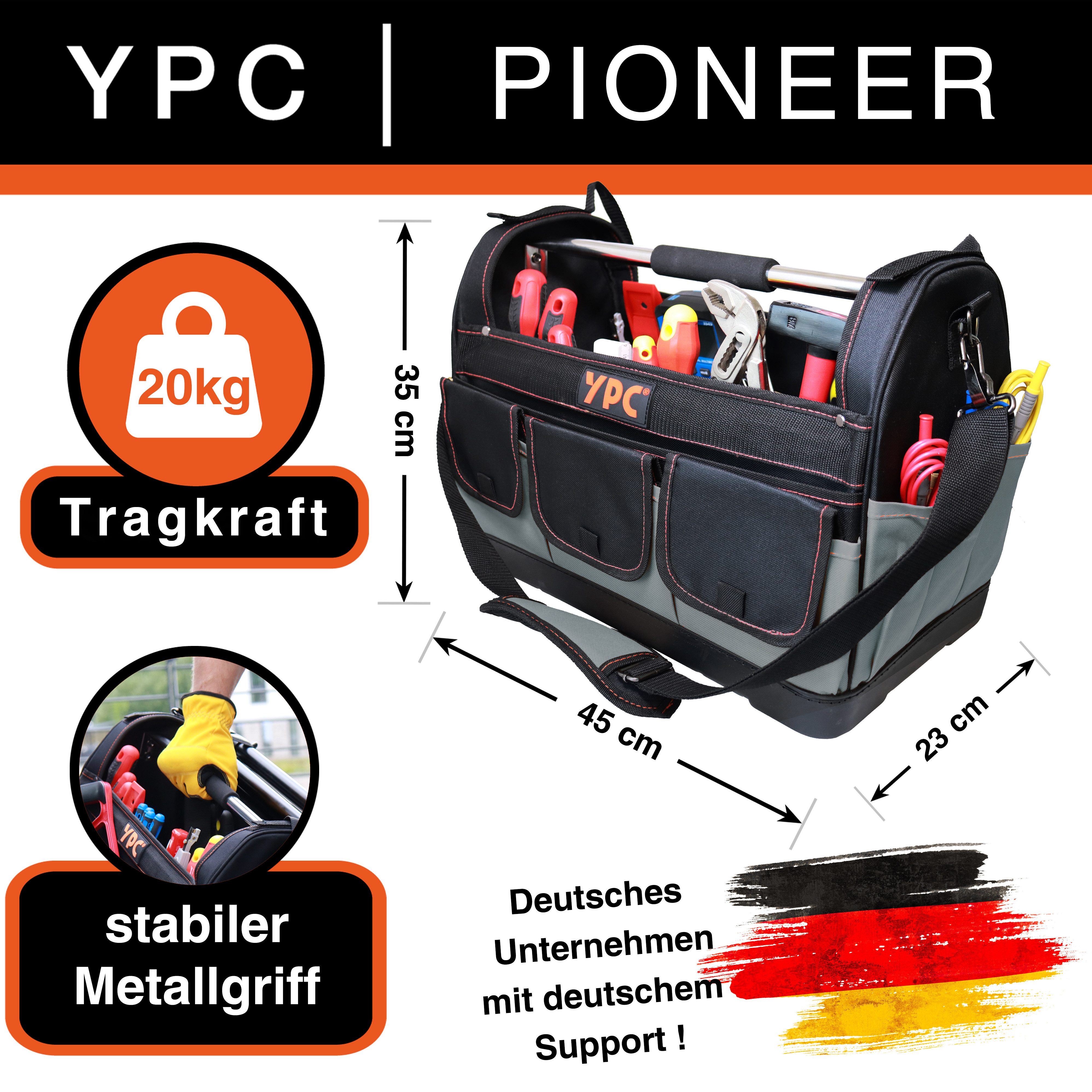 YPC Werkzeugtasche Pioneer Werkzeugkorb XXL, Werkzeugtasche, wasserdicht