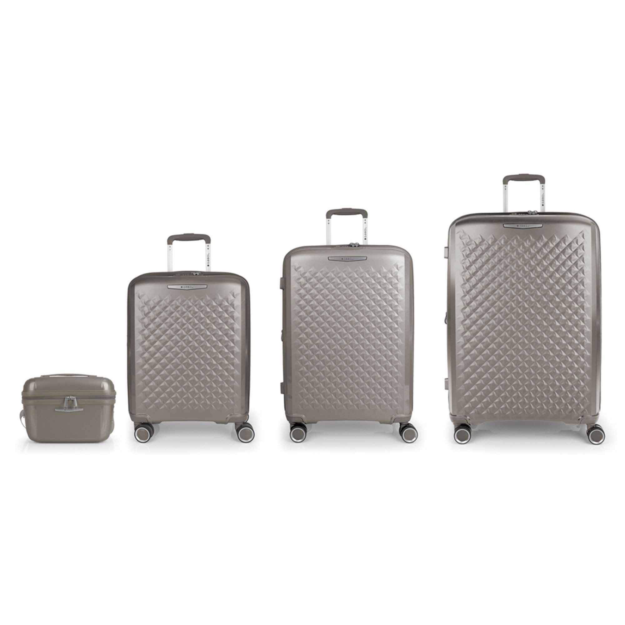 Gabol Trolleyset Queens, 4 Rollen, (4-teilig, 4 tlg), Polypropylen