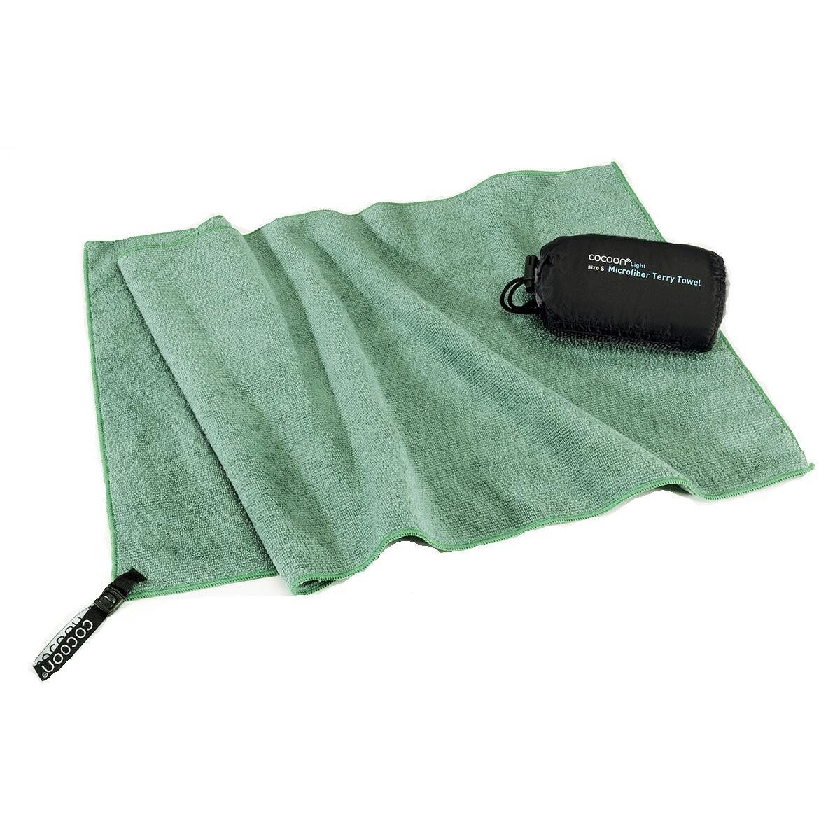 Reisehandtuch COCOON Terry Towel Microfaser Handtuch leicht L 120x60 cm