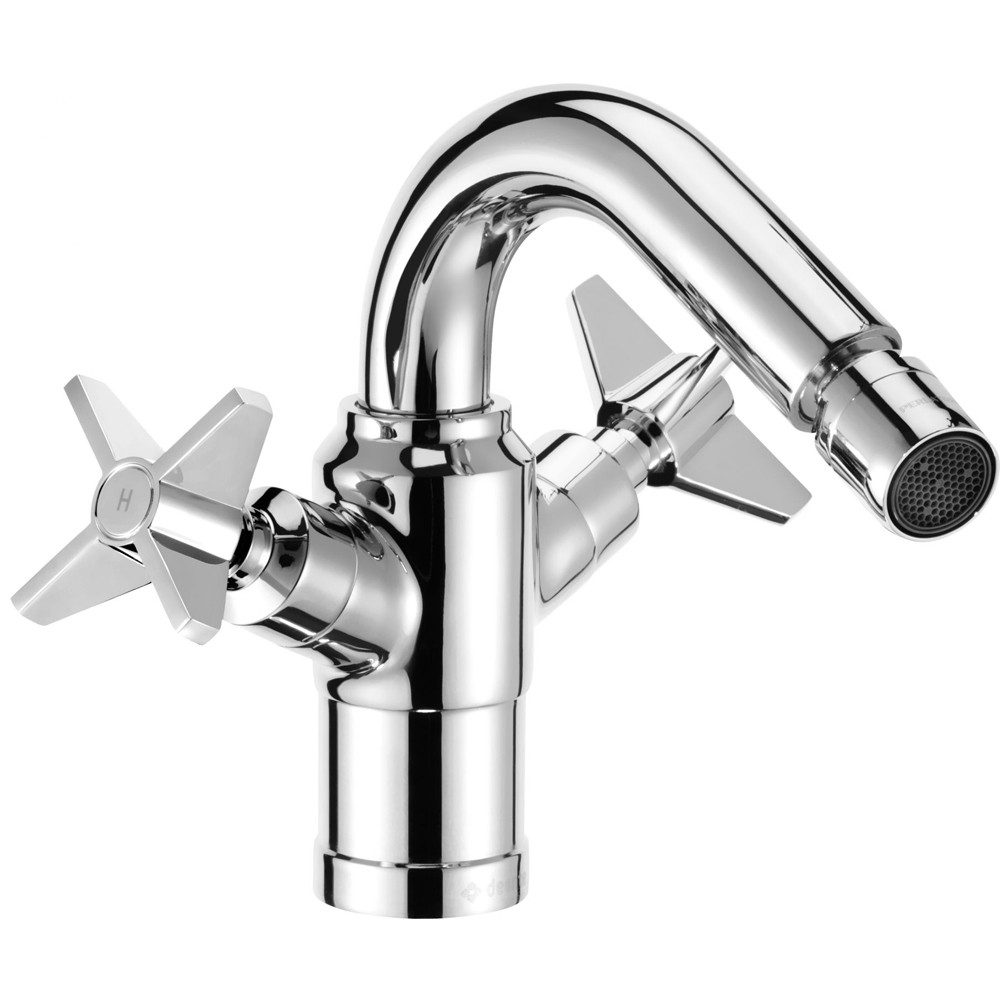 Lomadox Bidetarmatur TEMISTO-30 Bidet-Armatur Chrom B/H/T: 17,2/15/15 cm