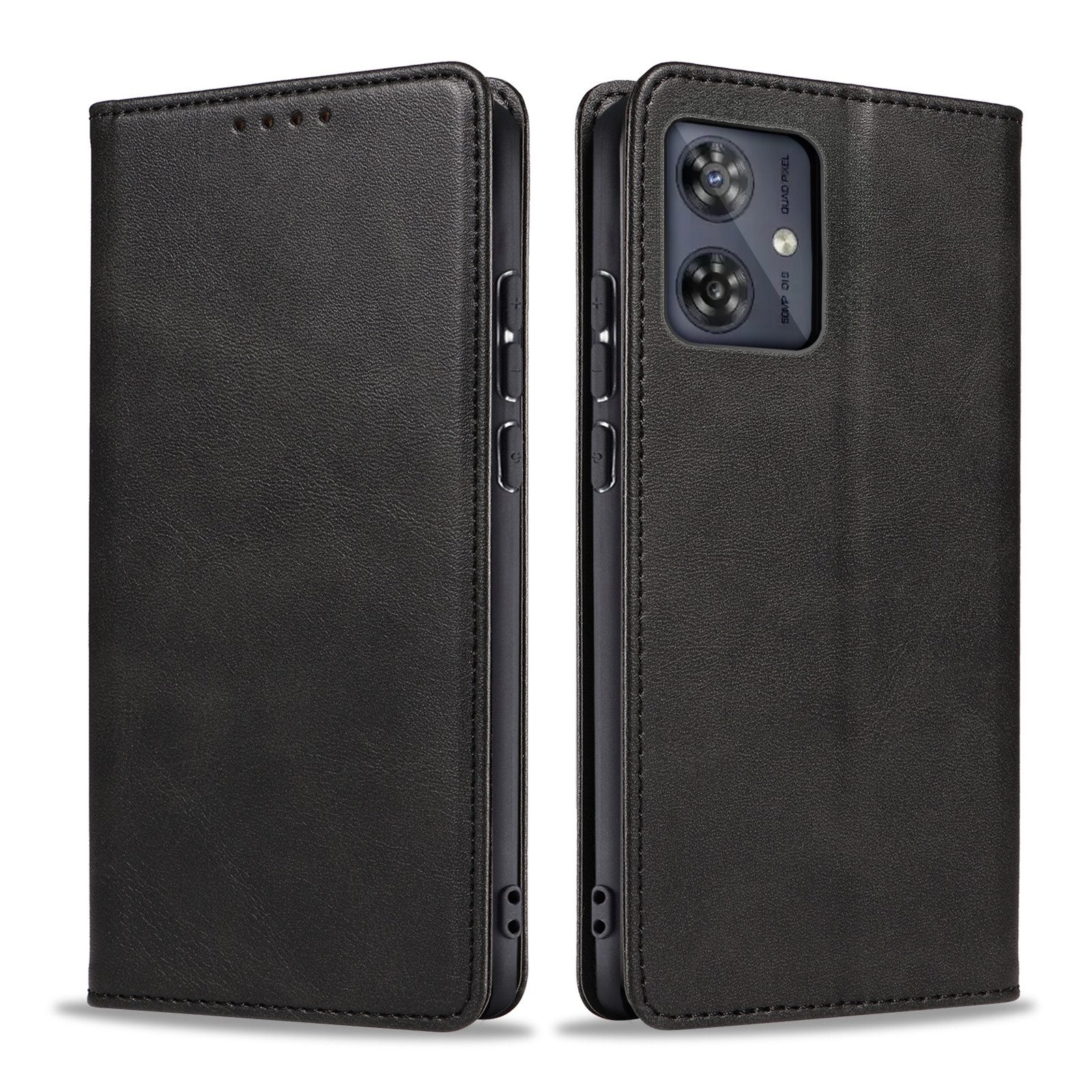 Tec-Expert Handyhülle Tasche Hülle für Motorola Moto G54 6.5 Zoll, 6.5 ", Cover Klapphülle Case mit Kartenfach Fliphülle aufstellbar