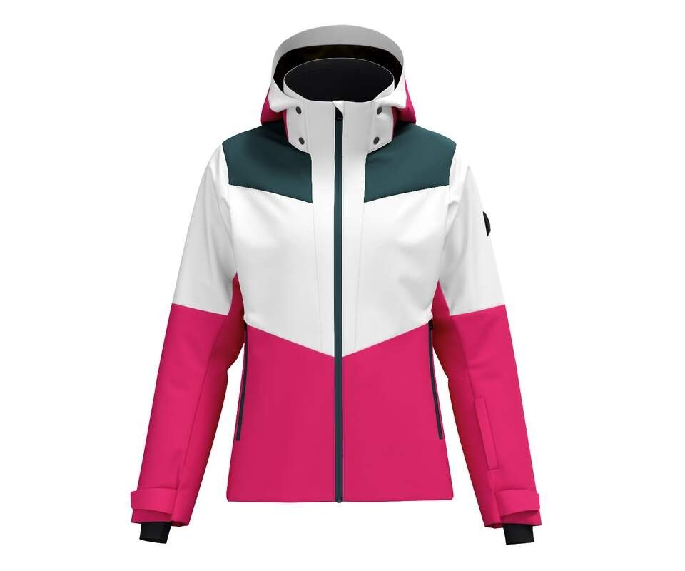 Head Skijacke ELEMENT Jacket Women DARK PINK/DARK TEAL