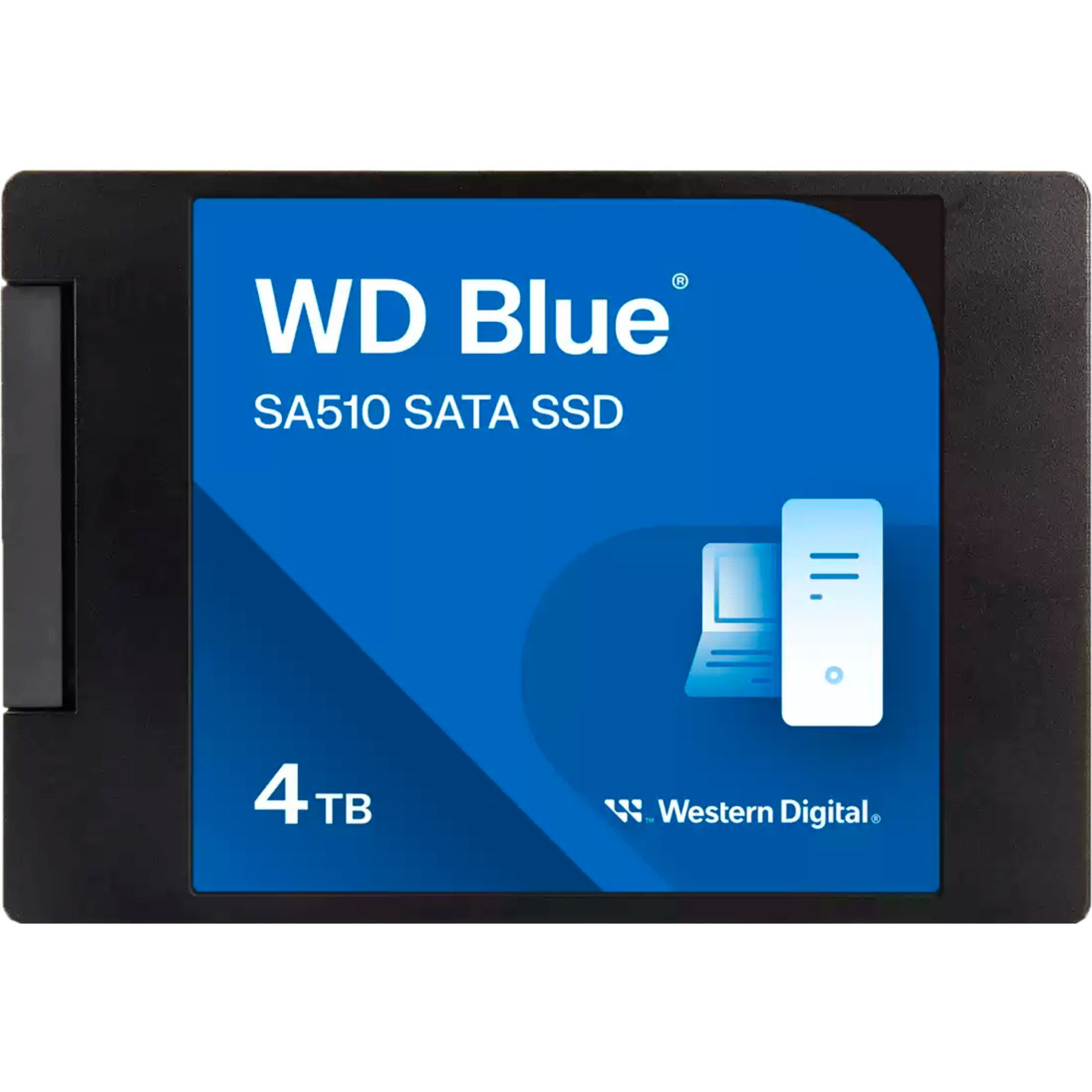 Western Digital WD Blue SA510 4 TB, SSD, (SATA 6 Gb/s, 2,5) interne HDD-Festplatte (4 TB) 2.5"