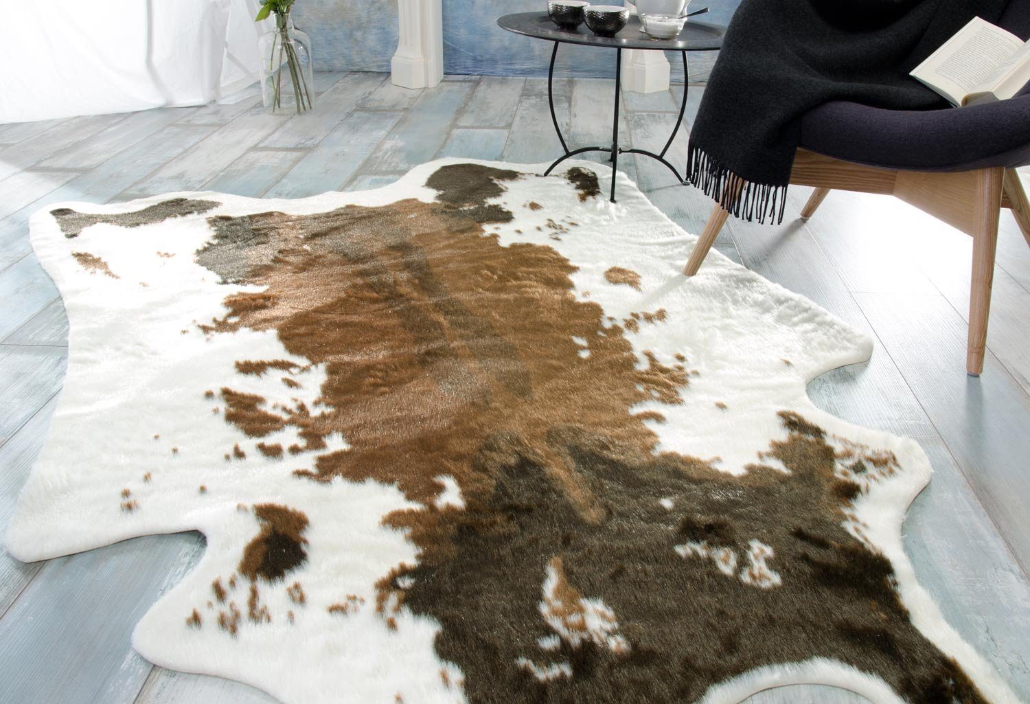 Wohnen und Accessoires GmbH & Co. KG Fellteppich Kuhfell Teppich, Fellteppi günstig online kaufen