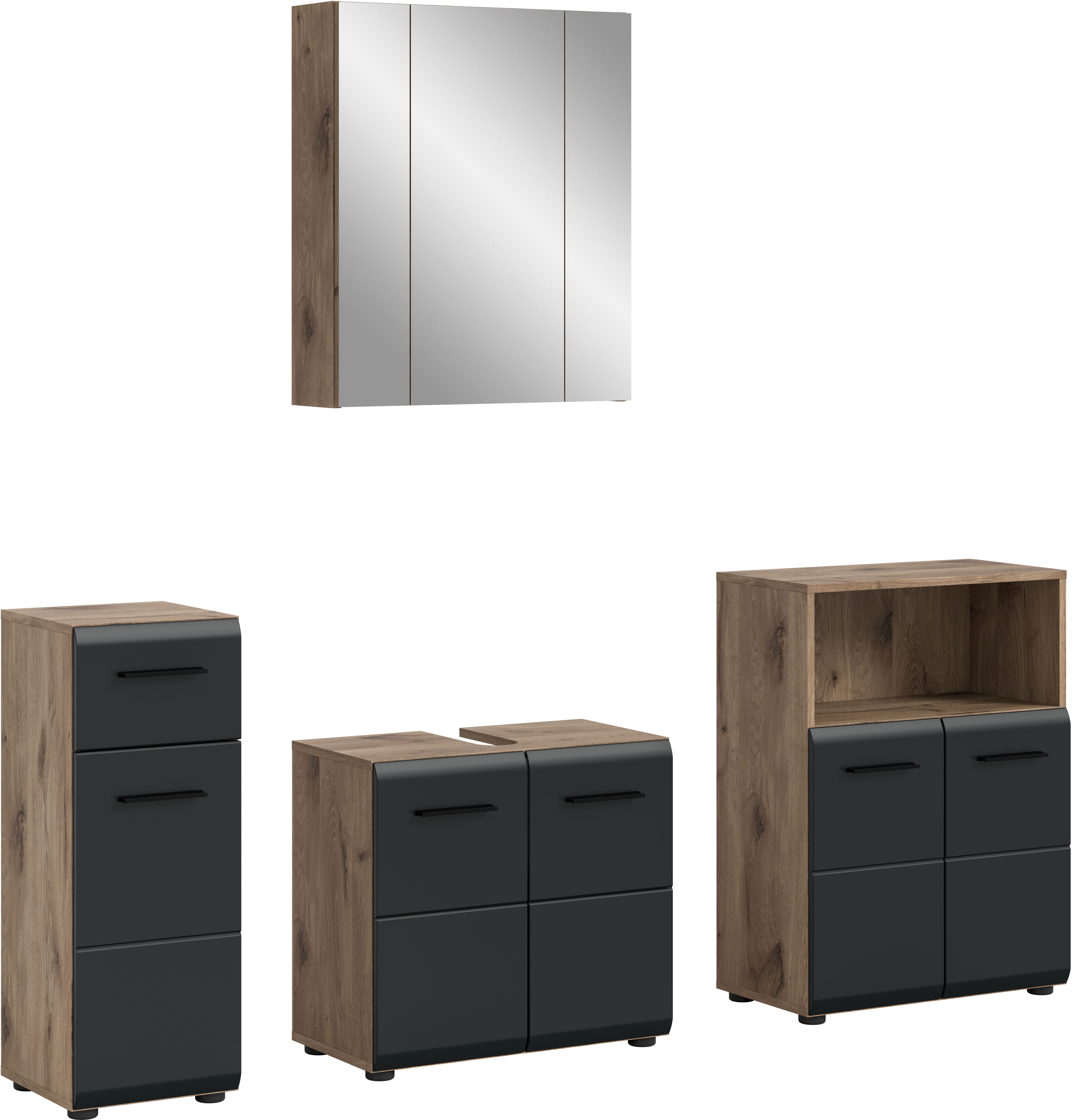 INOSIGN Badmöbel-Set FLORENZ, TOPSELLER!, 4-teilige Badkombination, hochwer günstig online kaufen