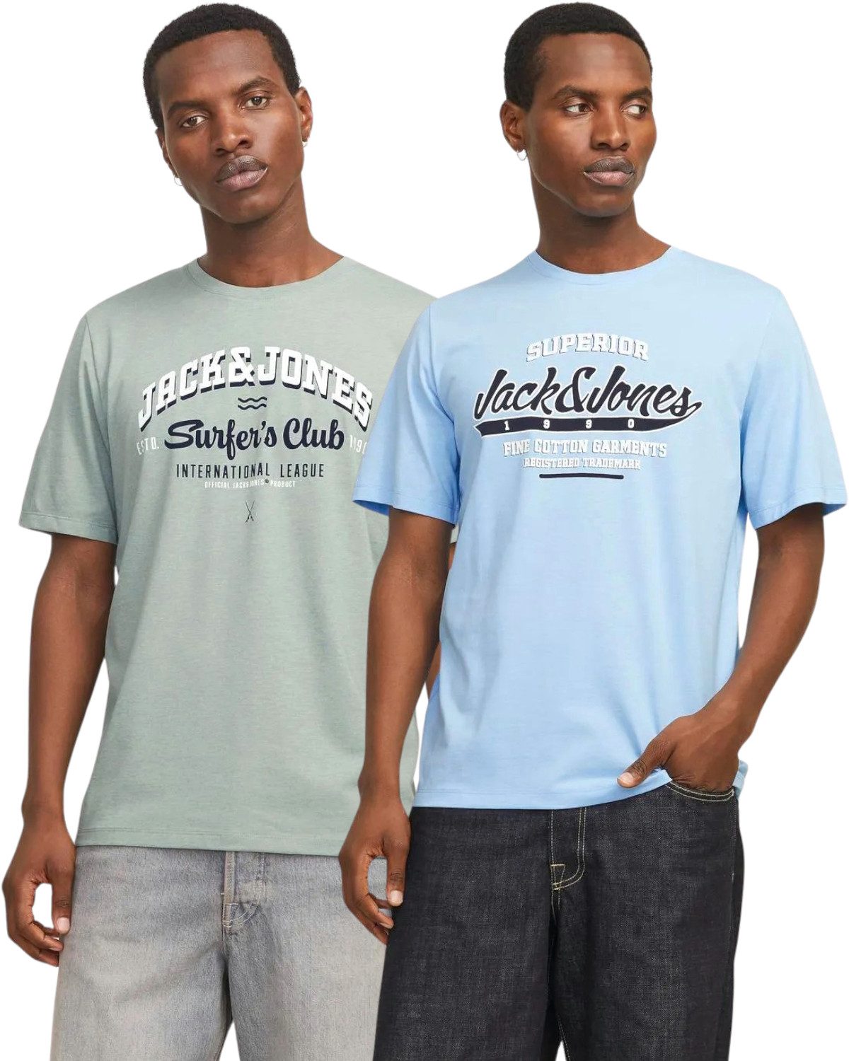 Jack & Jones Print-Shirt (Spar Set, günstig online kaufen