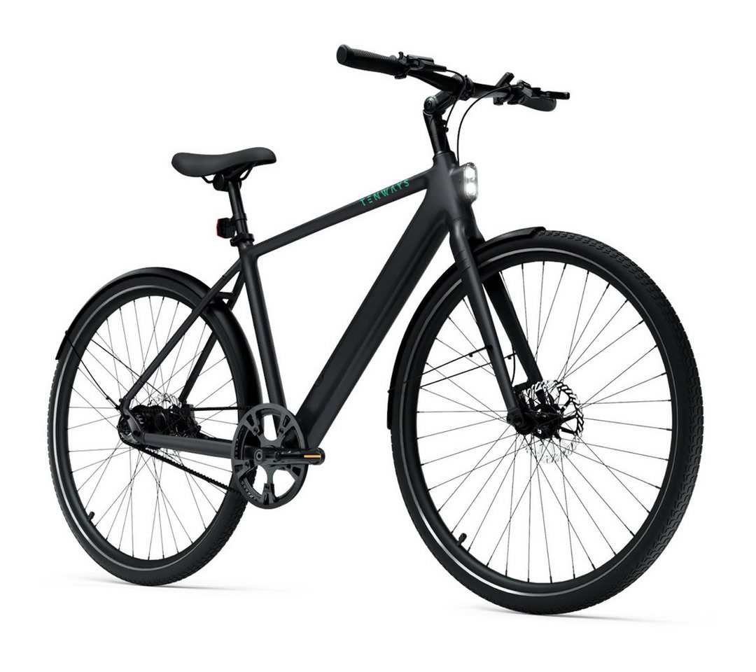 Thumbnail - Tenways E-Bike Tenways CGO600 Pro 360 Wh Herren schwarz 2025, 1 Gang, ohne Schaltung, Mivice M070, 360 Wh