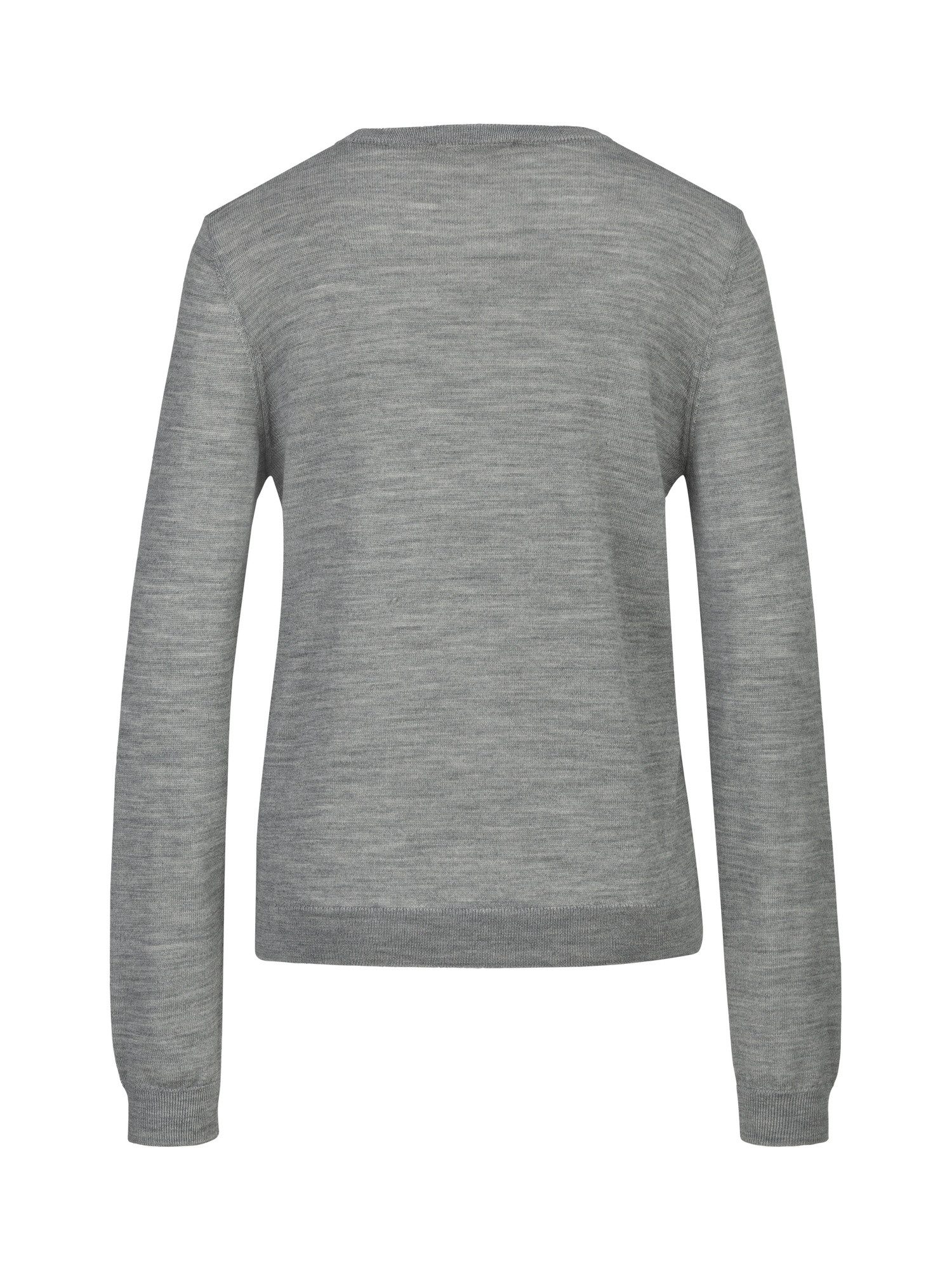 19V69 ITALIA Strickpullover Gina Damen Merinowolle, Oversize mit Rundhals