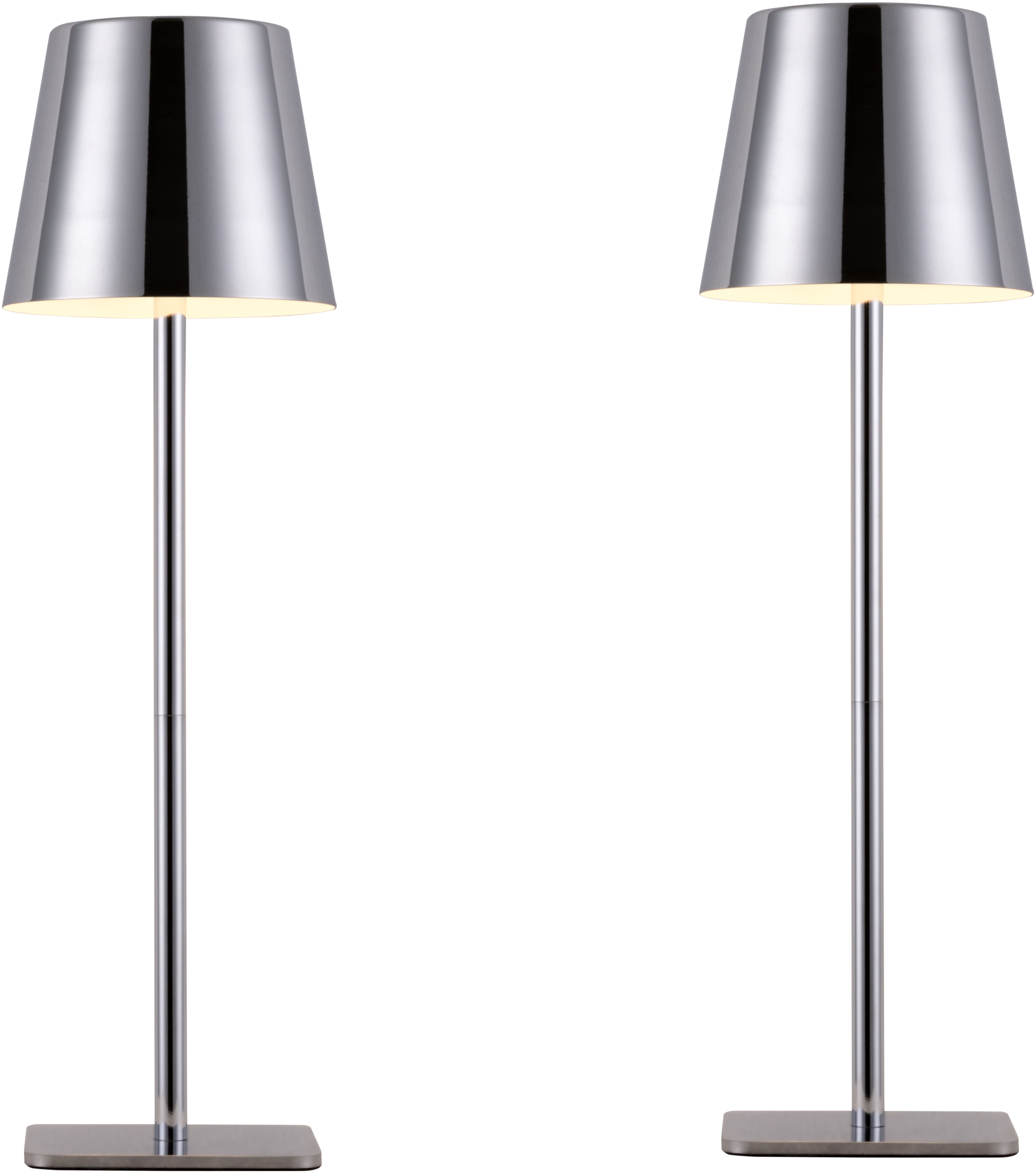 OTTO home LED Tischleuchte Merrin - 2er Set Akkuleuchte, Dimmer, Dimmfunkti günstig online kaufen