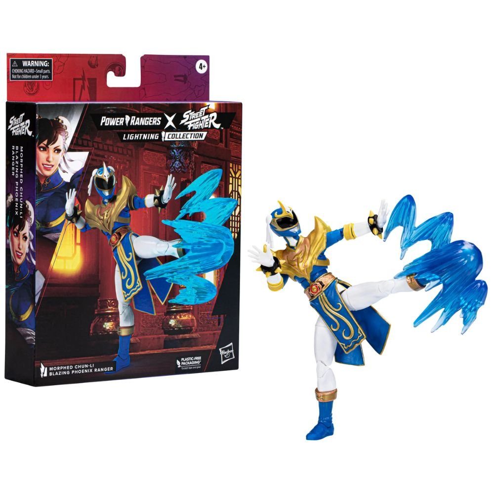 Actionfigur Collection Blazing Phoenix Rangers Hasbro – Power Morphed Chun-Li Lightning