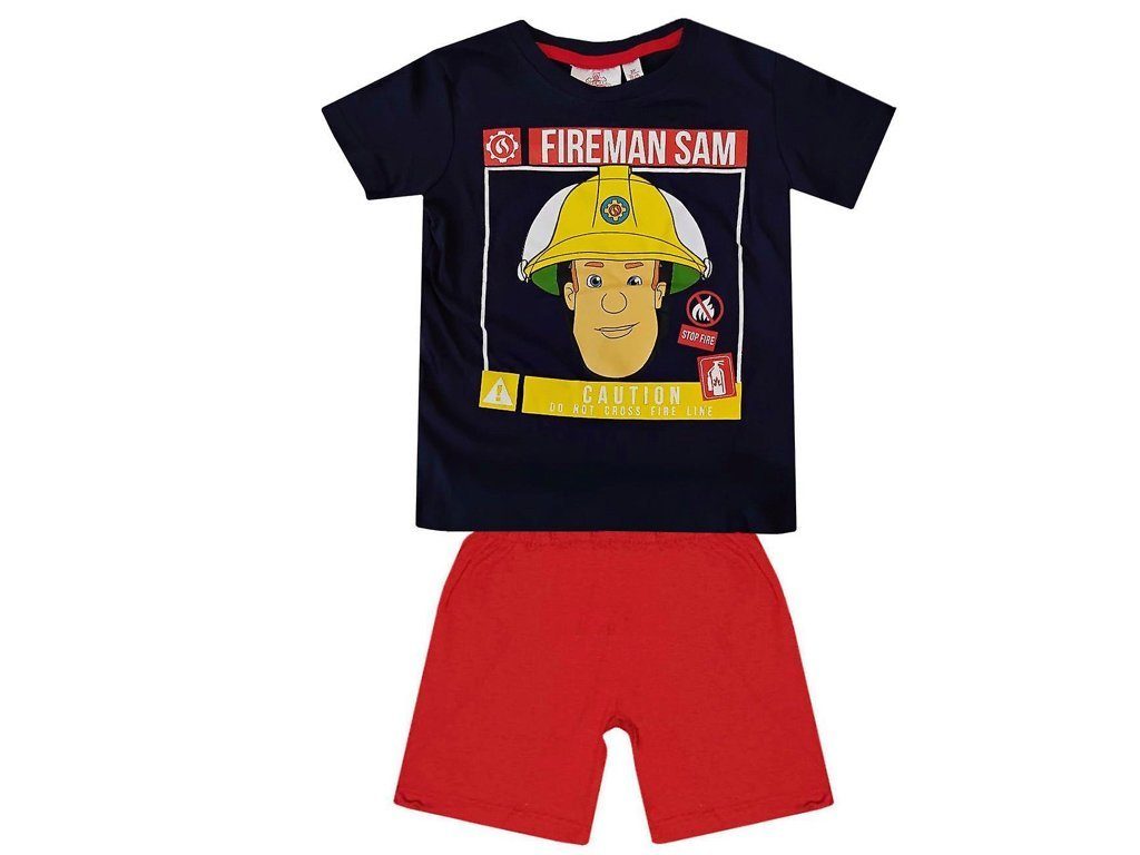 Feuerwehrmann Sam Pyjama Feuerwehrmann Sam Shorty Pyjama